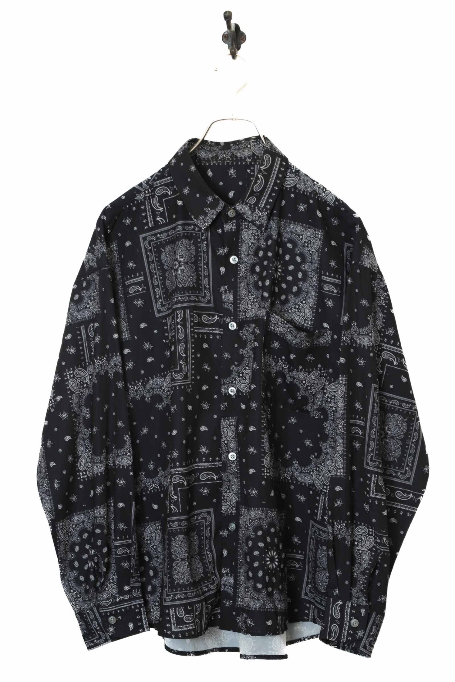 VINTAGE PRINTED SHIRT/L