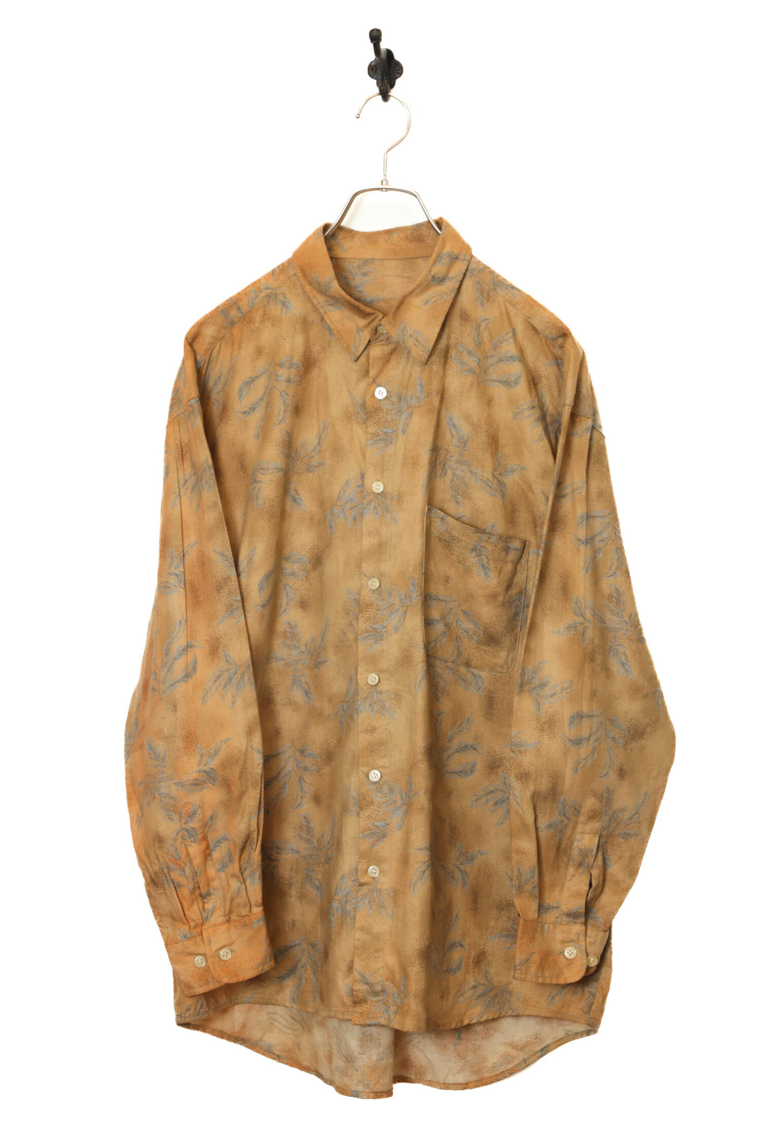 VINTAGE PRINTED SHIRT/L