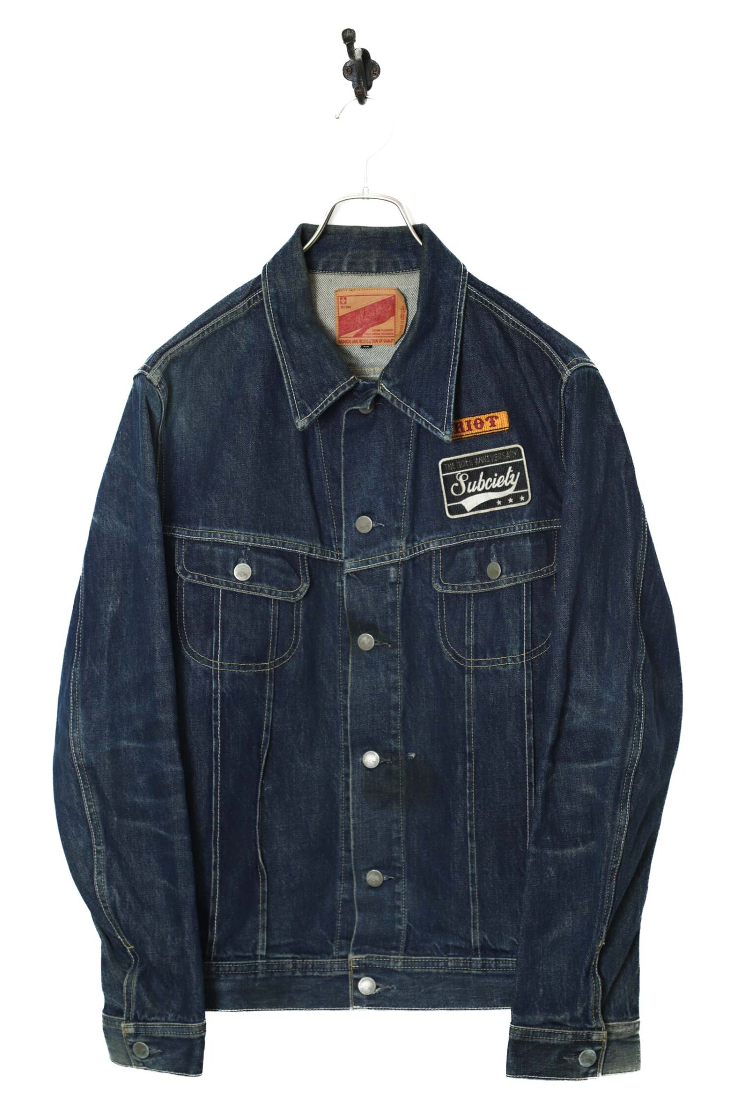 USED DENIM JACKET/L