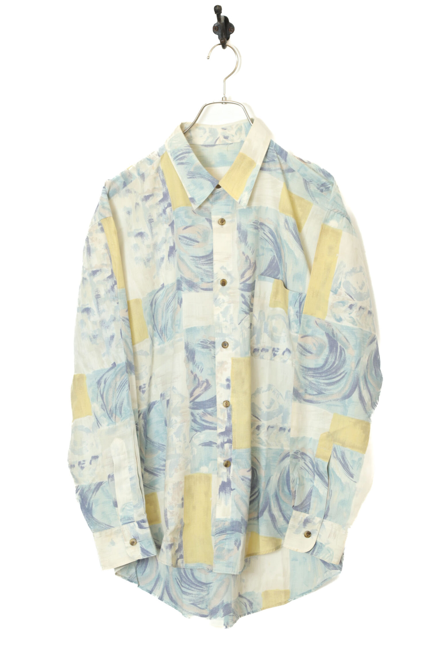 VINTAGE PRINTED SHIRT/L