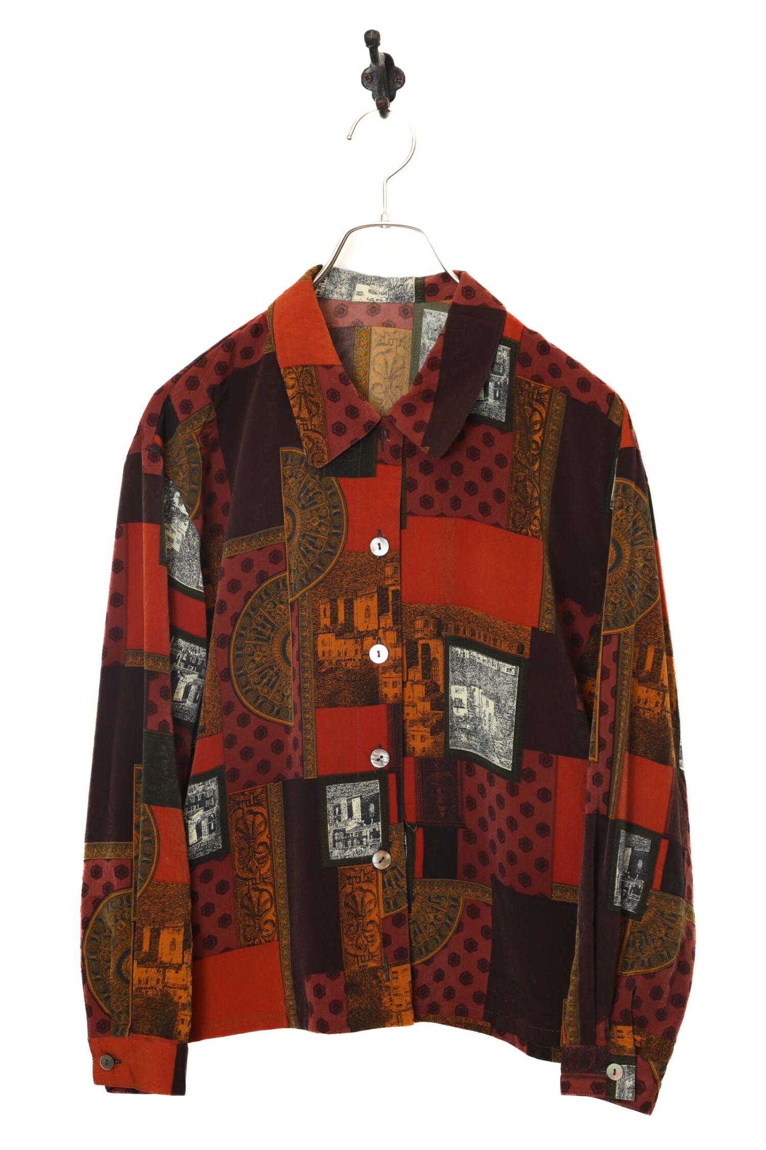 VINTAGE PRINTED SHIRT/M