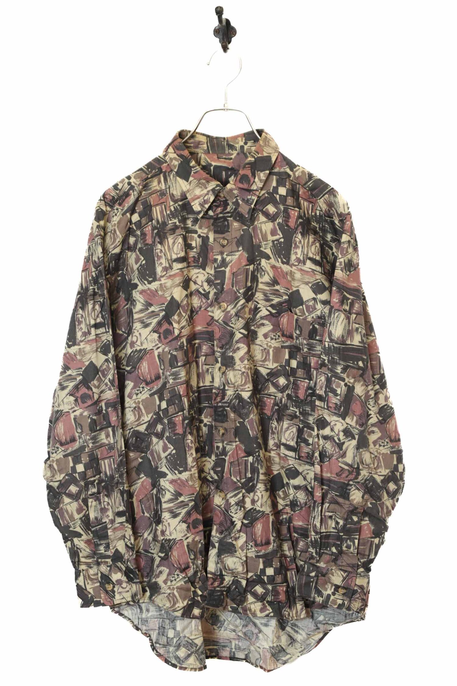 VINTAGE PRINTED SHIRT/L