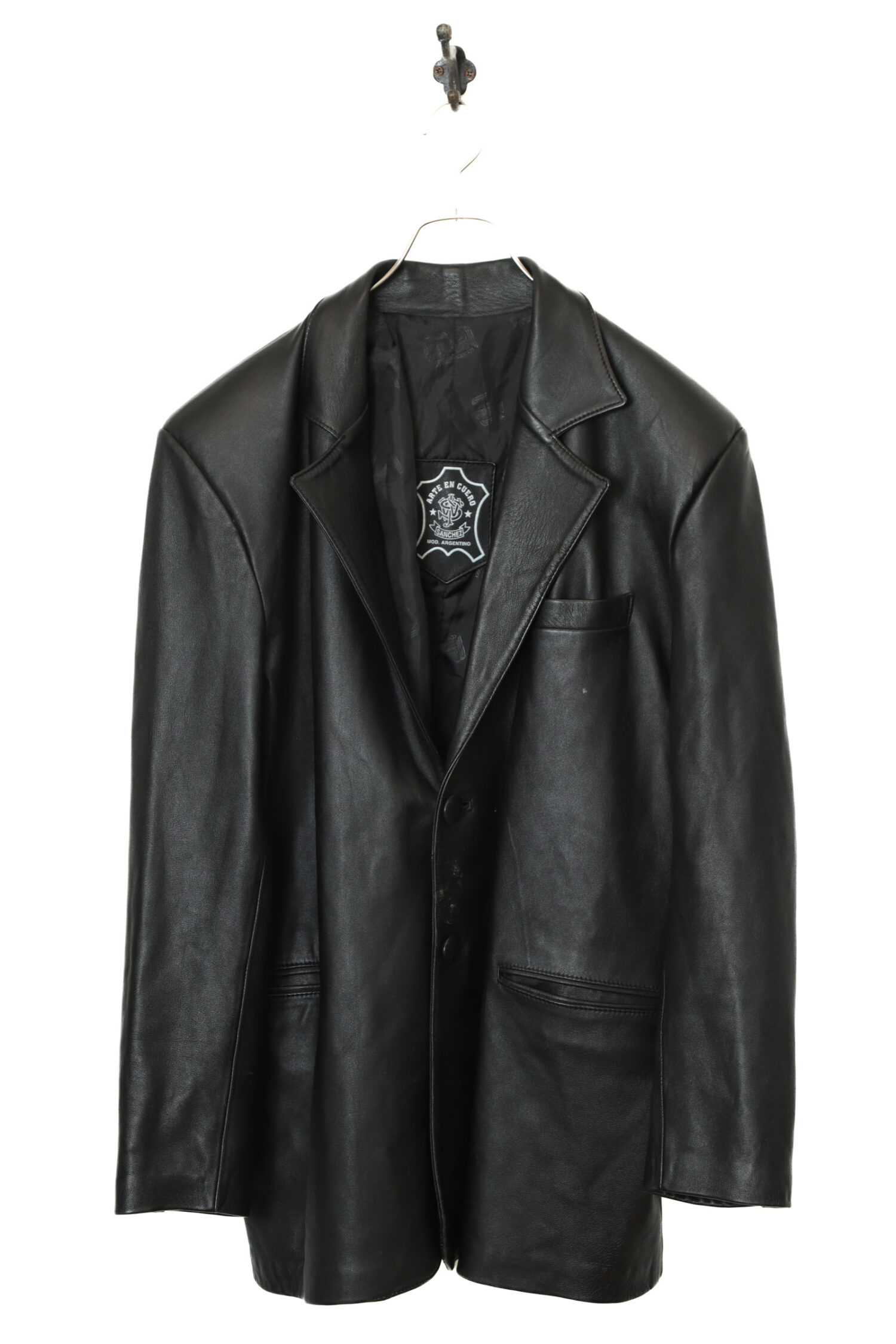 USED LEATHER JACKET/XL