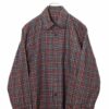 VINTAGE CHECK PATTERN SHIRT/MADE IN ITALY/M