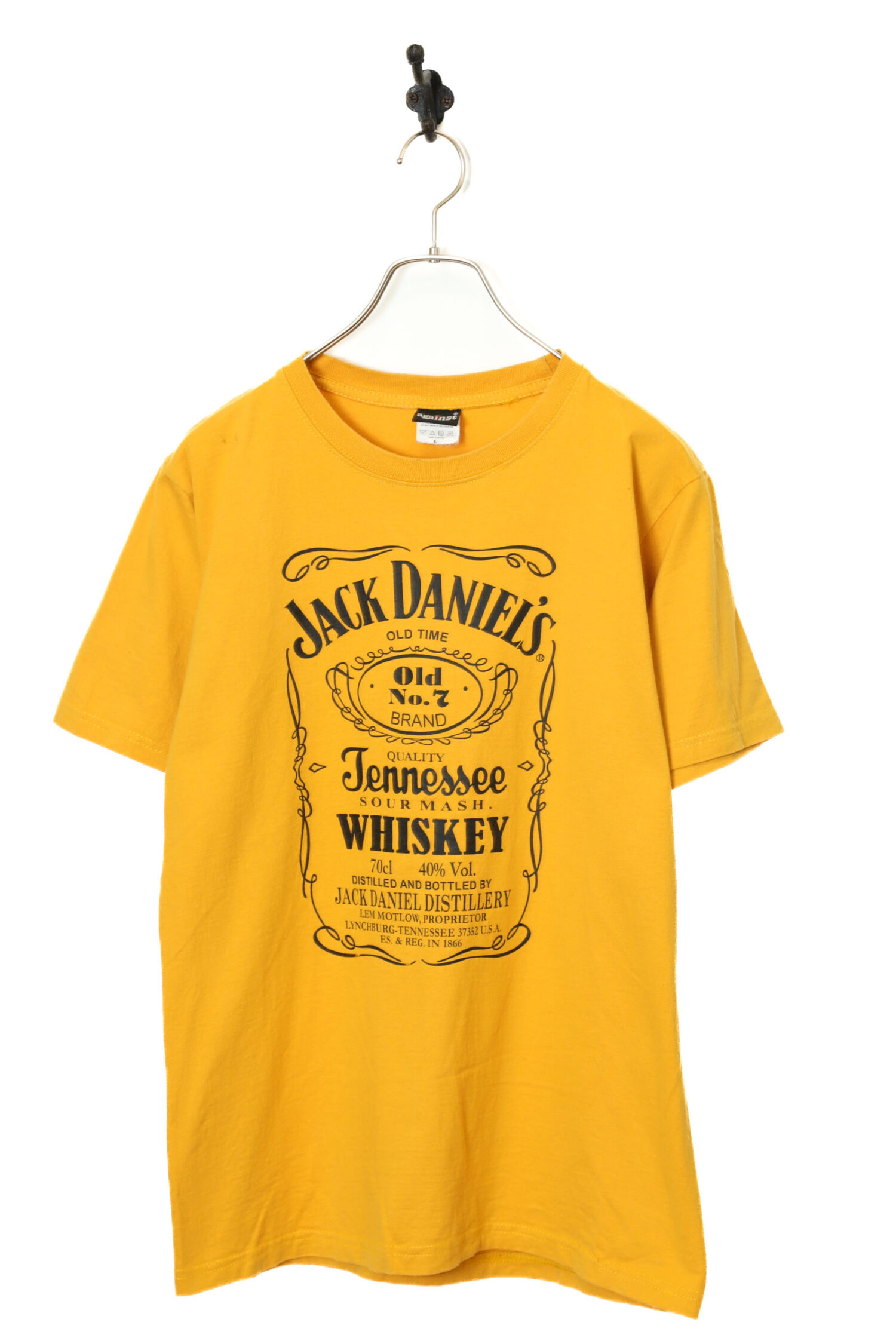 USED PRINTED T-SHIRT/JACK DANIEL/L