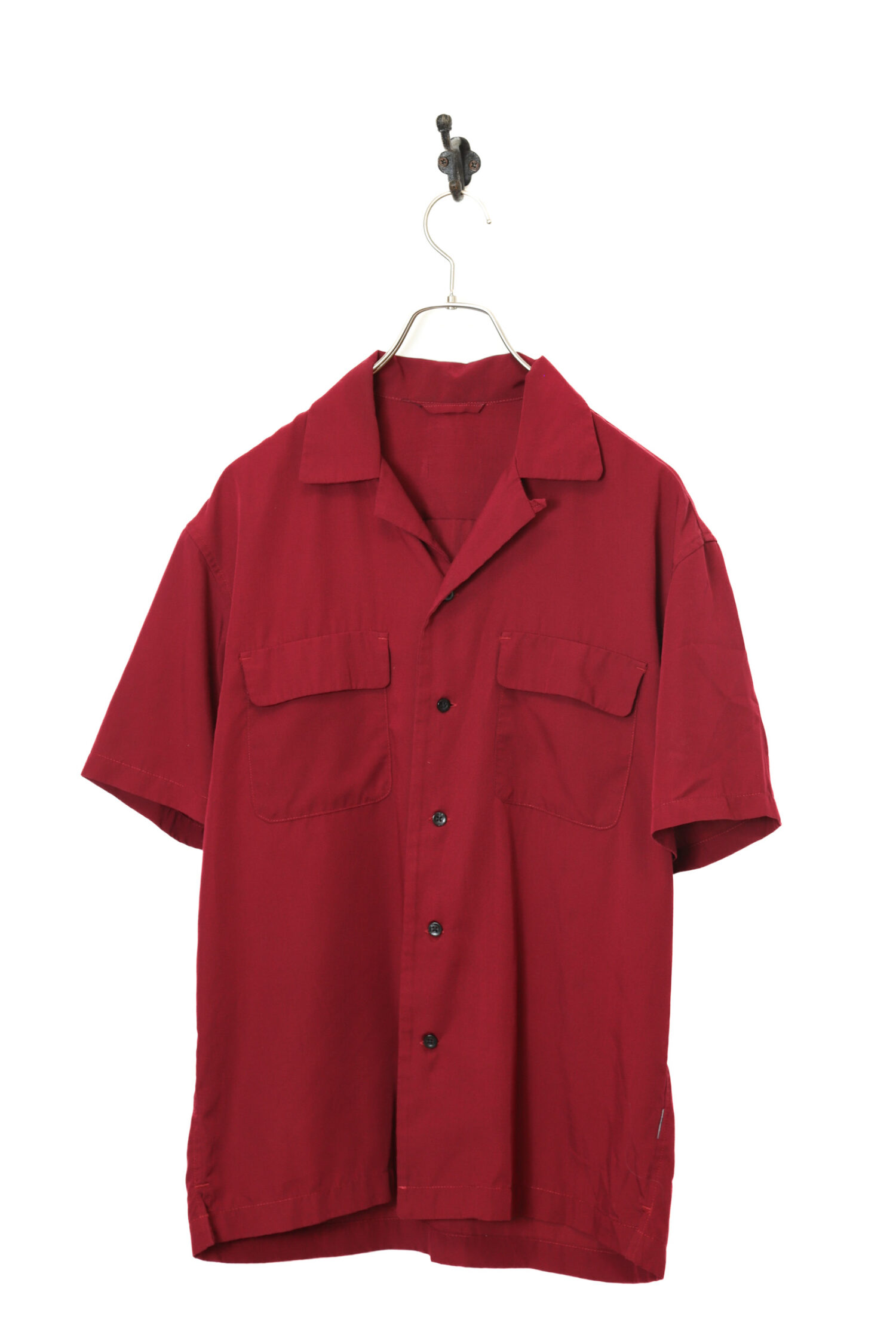 USED OPEN COLLAR SHIRT/M
