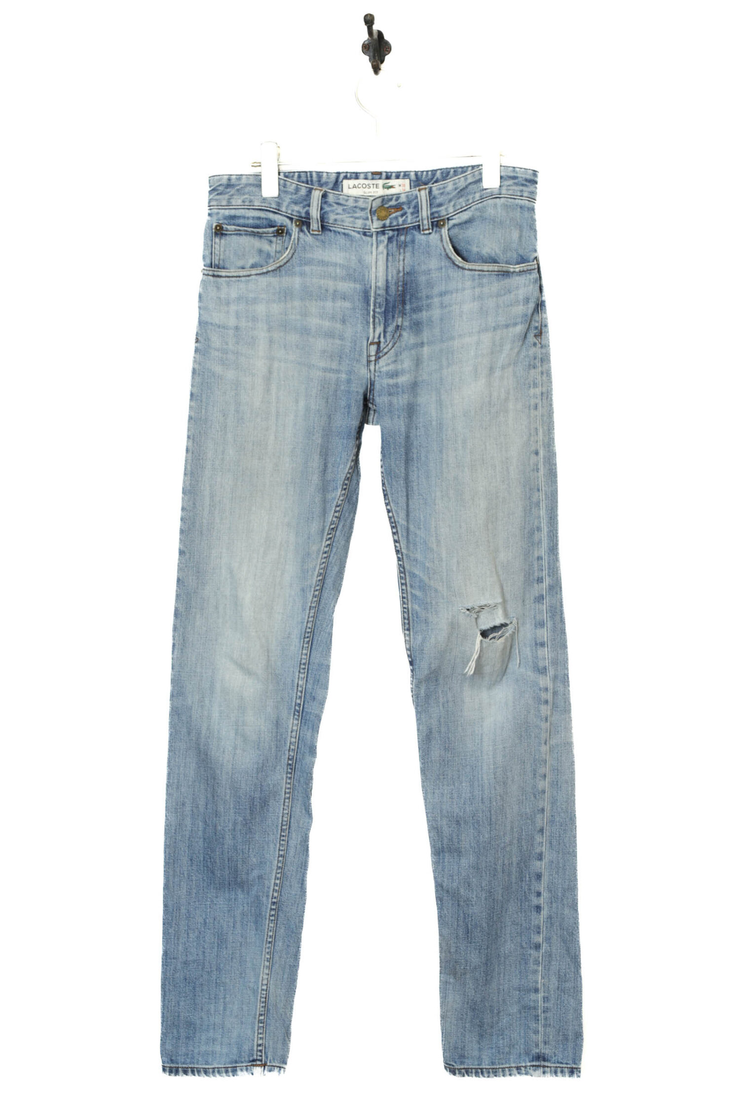 USED LACOSTE DENIM PANTS/W80