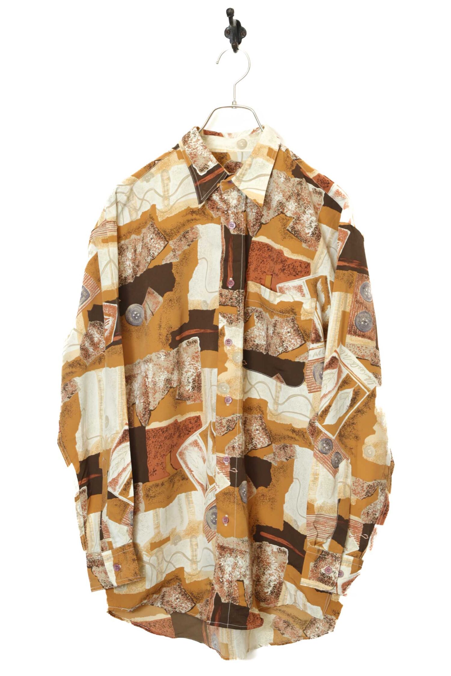 VINTAGE PRINTED SHIRT/L