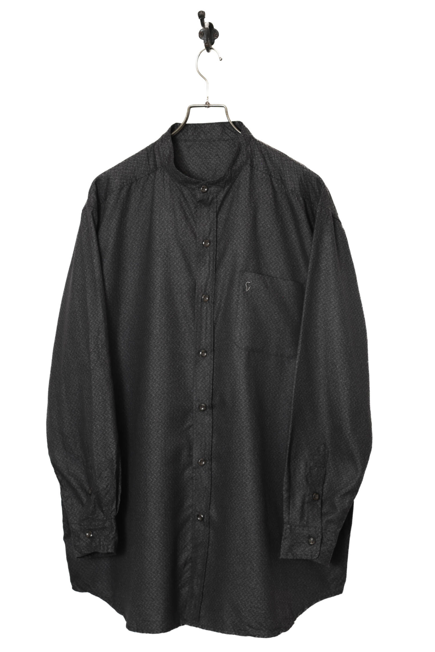 VINTAGE STAND COLLAR SHIRT/XL
