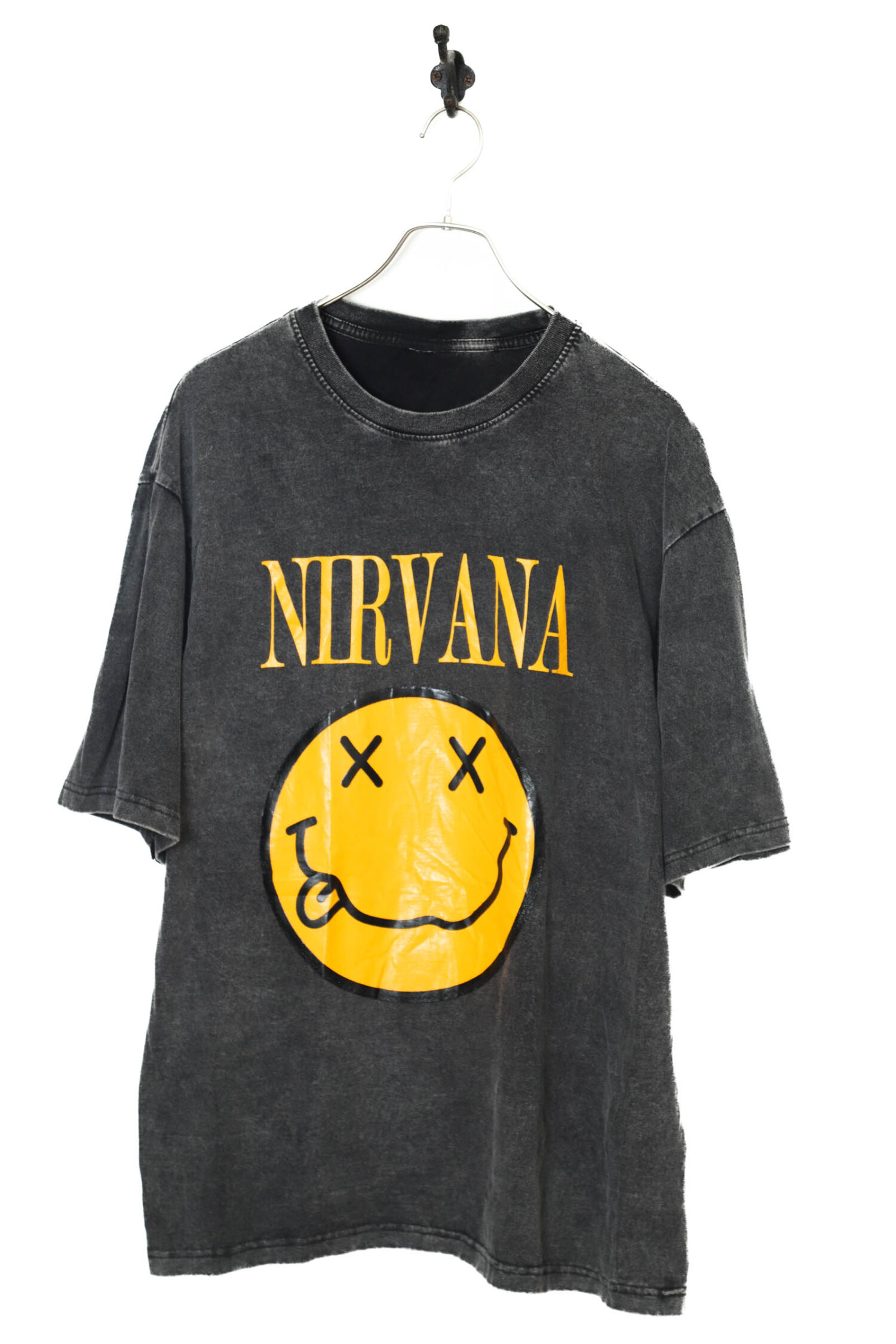 VINTAGE NIRVANA PRINTED T-SHIRT/XL