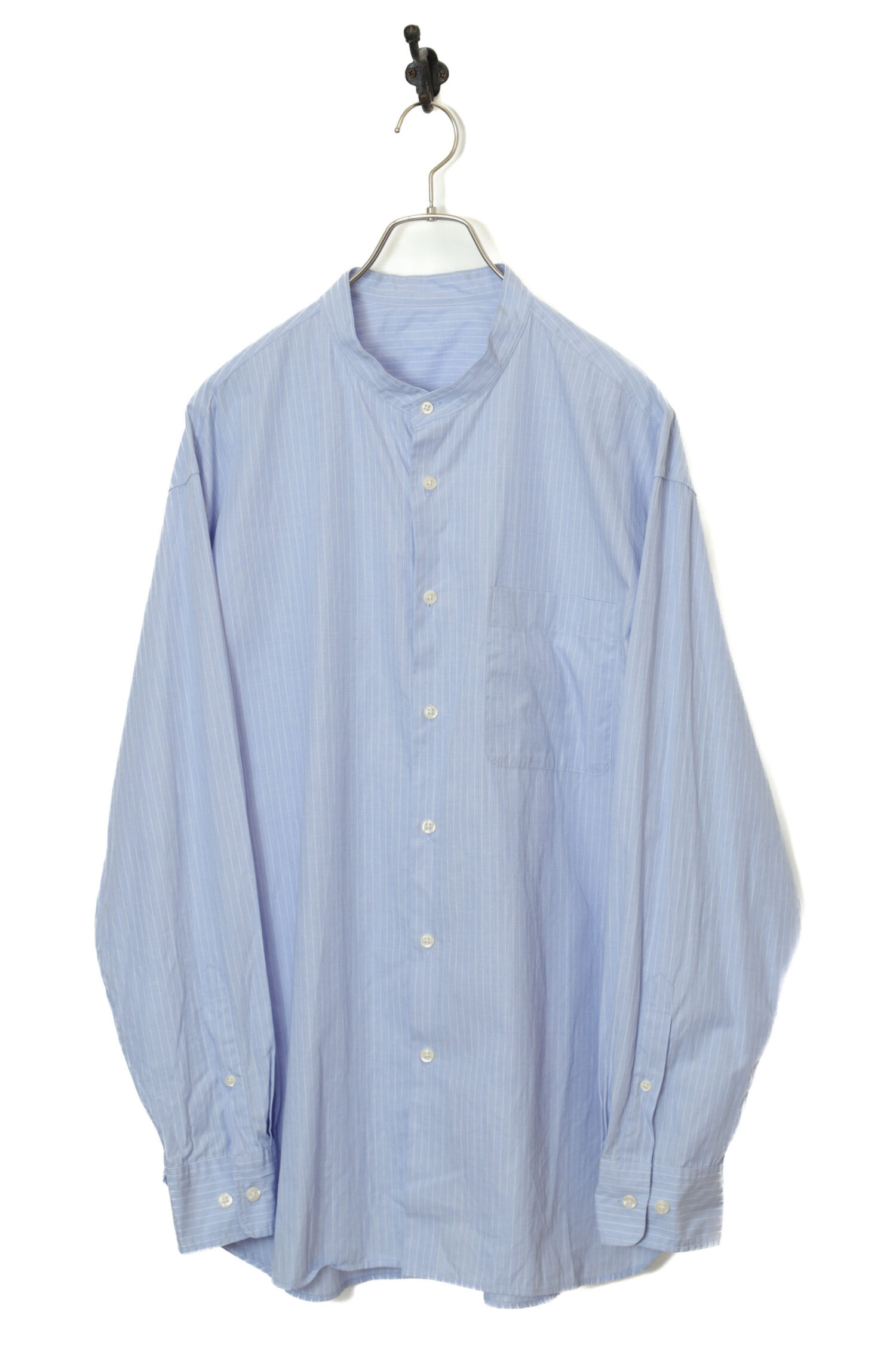 USED STRIPE PATTERN SHIRT/XL