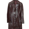 VINTAGE COW LEATHER COAT/S