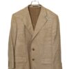 USED BURBERRY SILK WOOL TAILORED JACKET/M