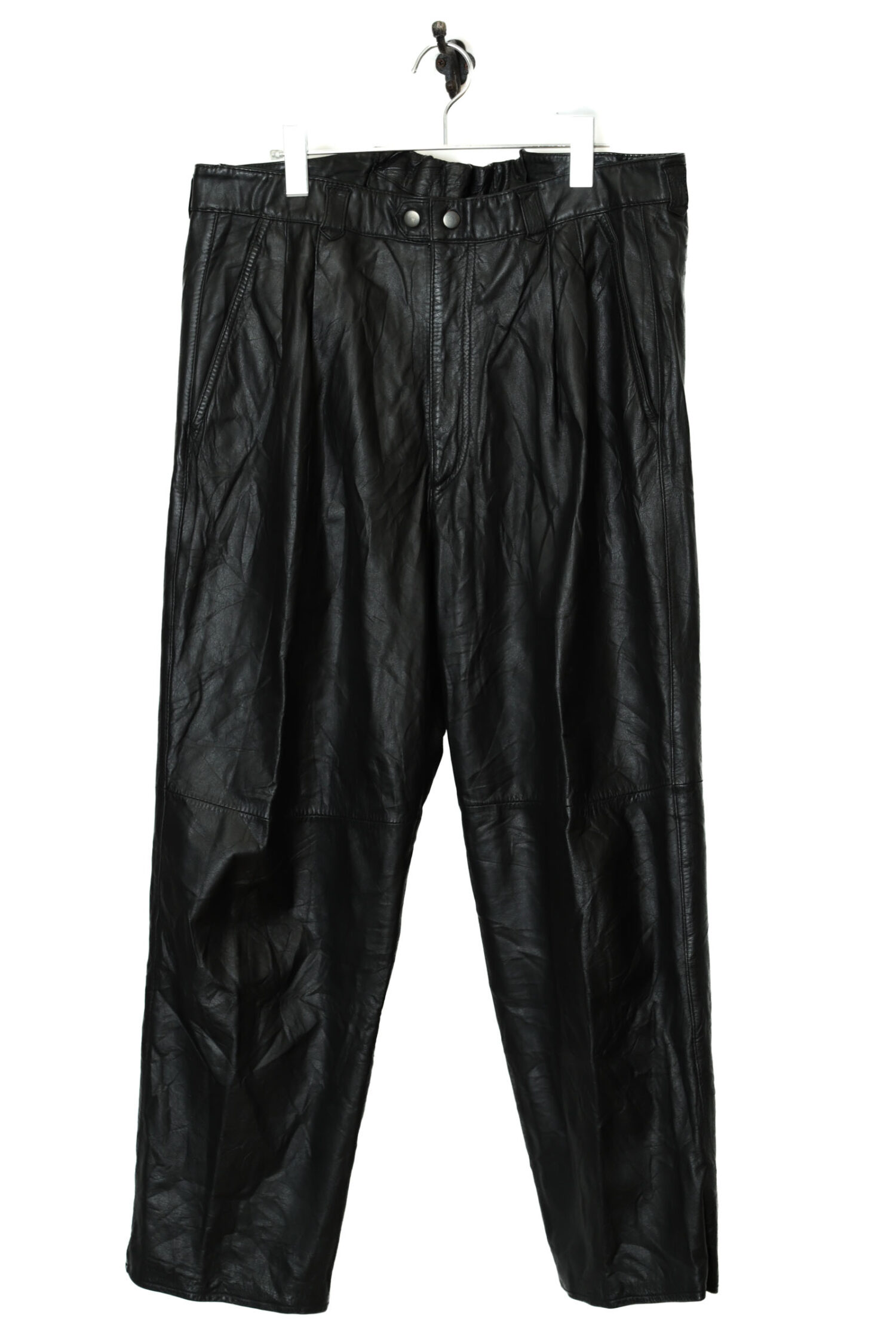 VINTAGE COW LEATHER PANTS/W90