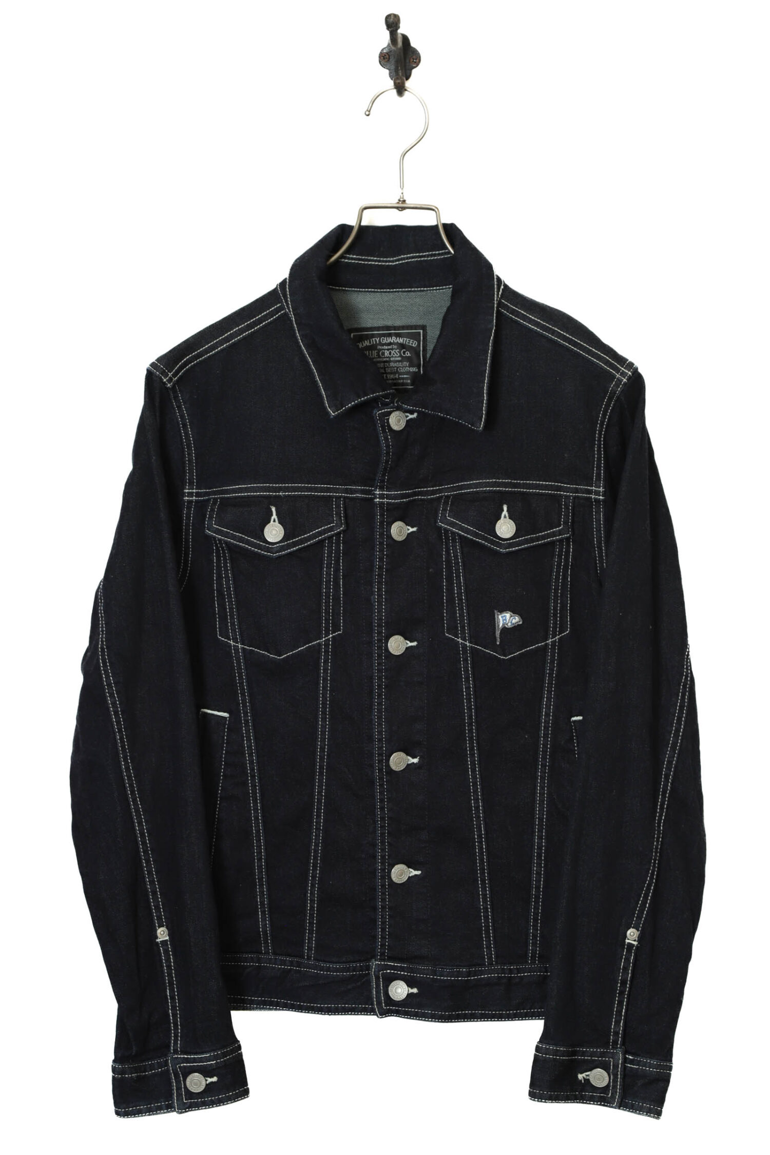 USED BLUE CROSS DENIM JACKET/M