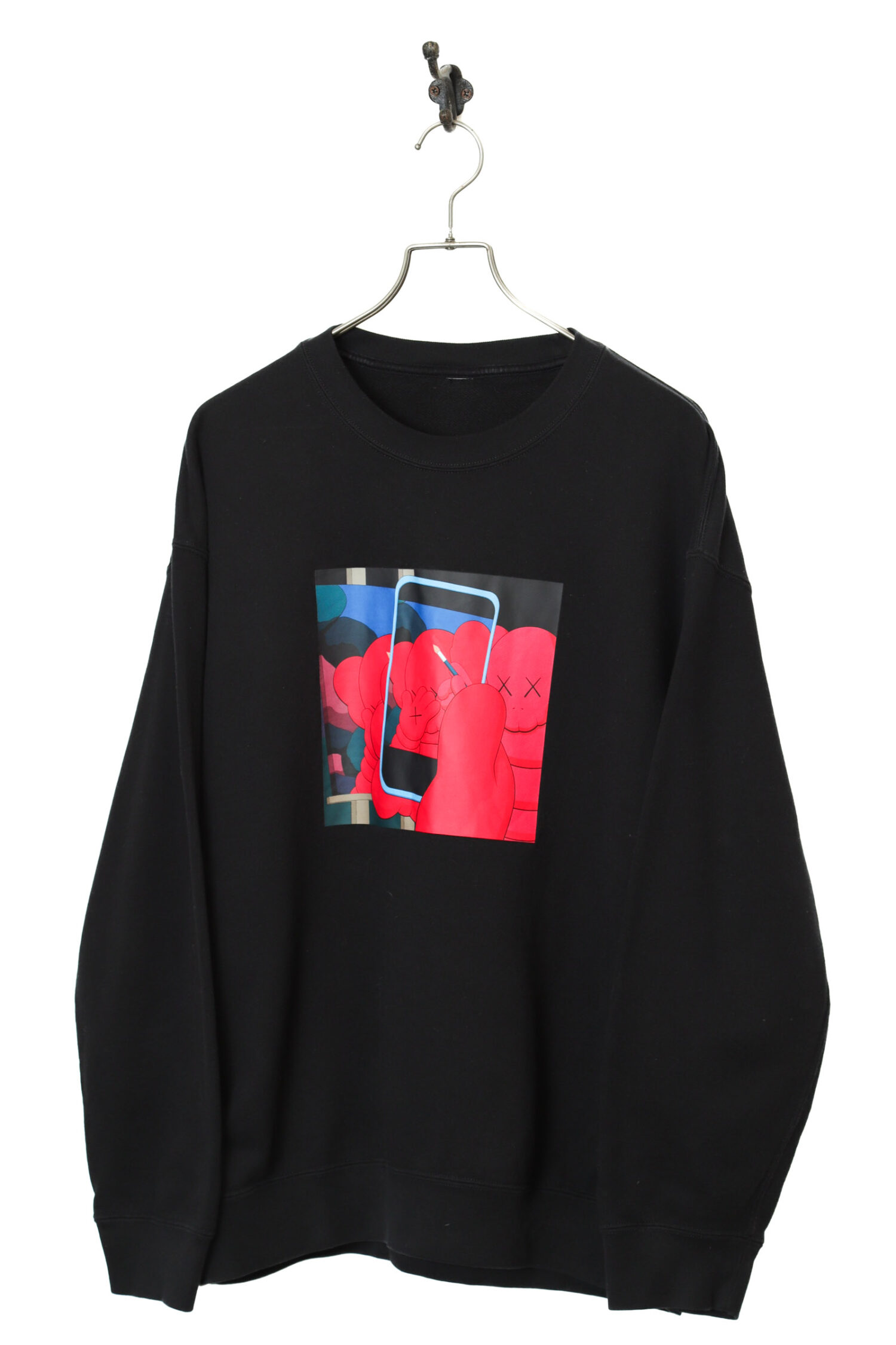 USED PRINTED SWEAT SHIRT/XL