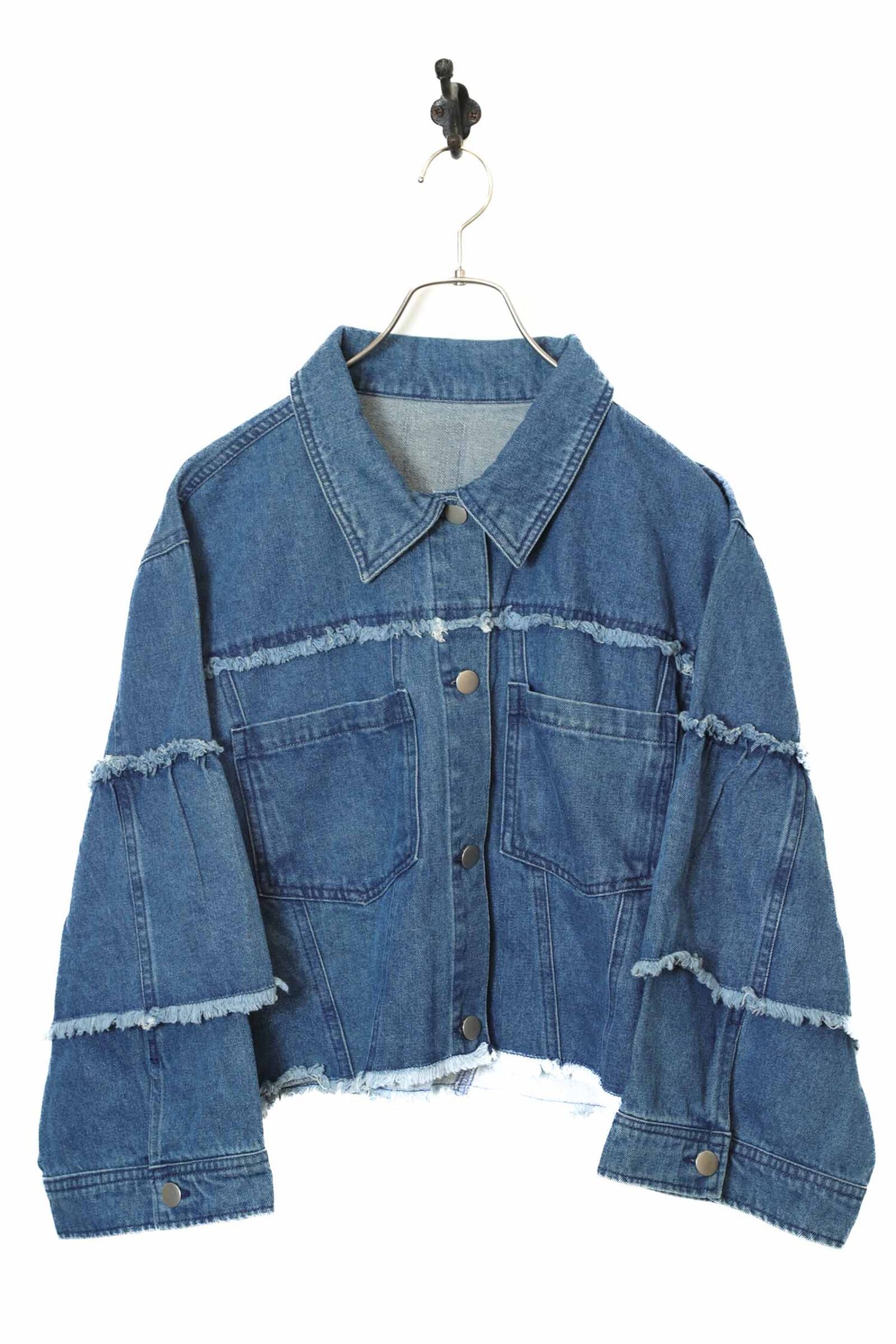 VINTAGE DESIGN DENIM JACKET/M