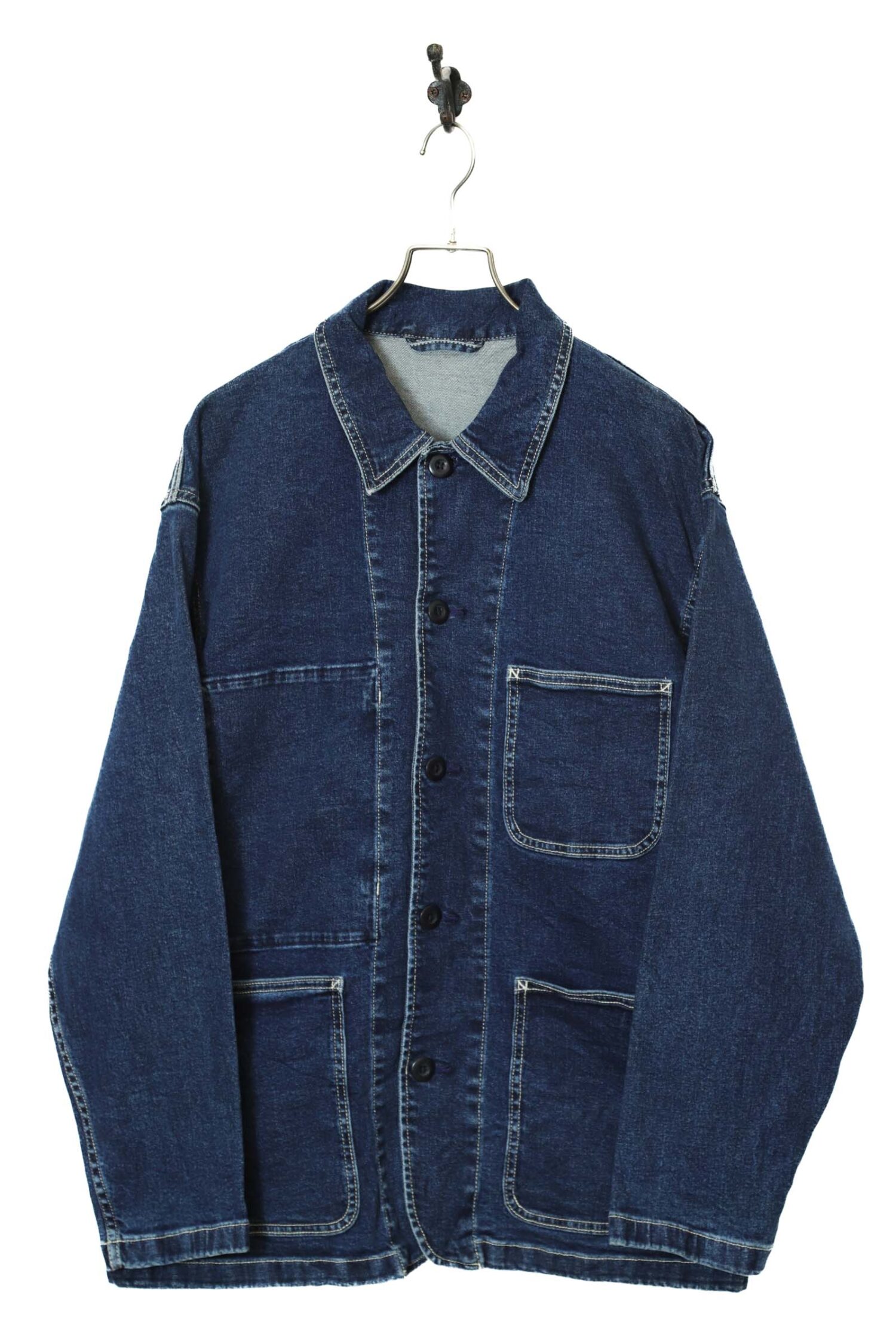 VINTAGE DENIM COVERALL JACKET/XL
