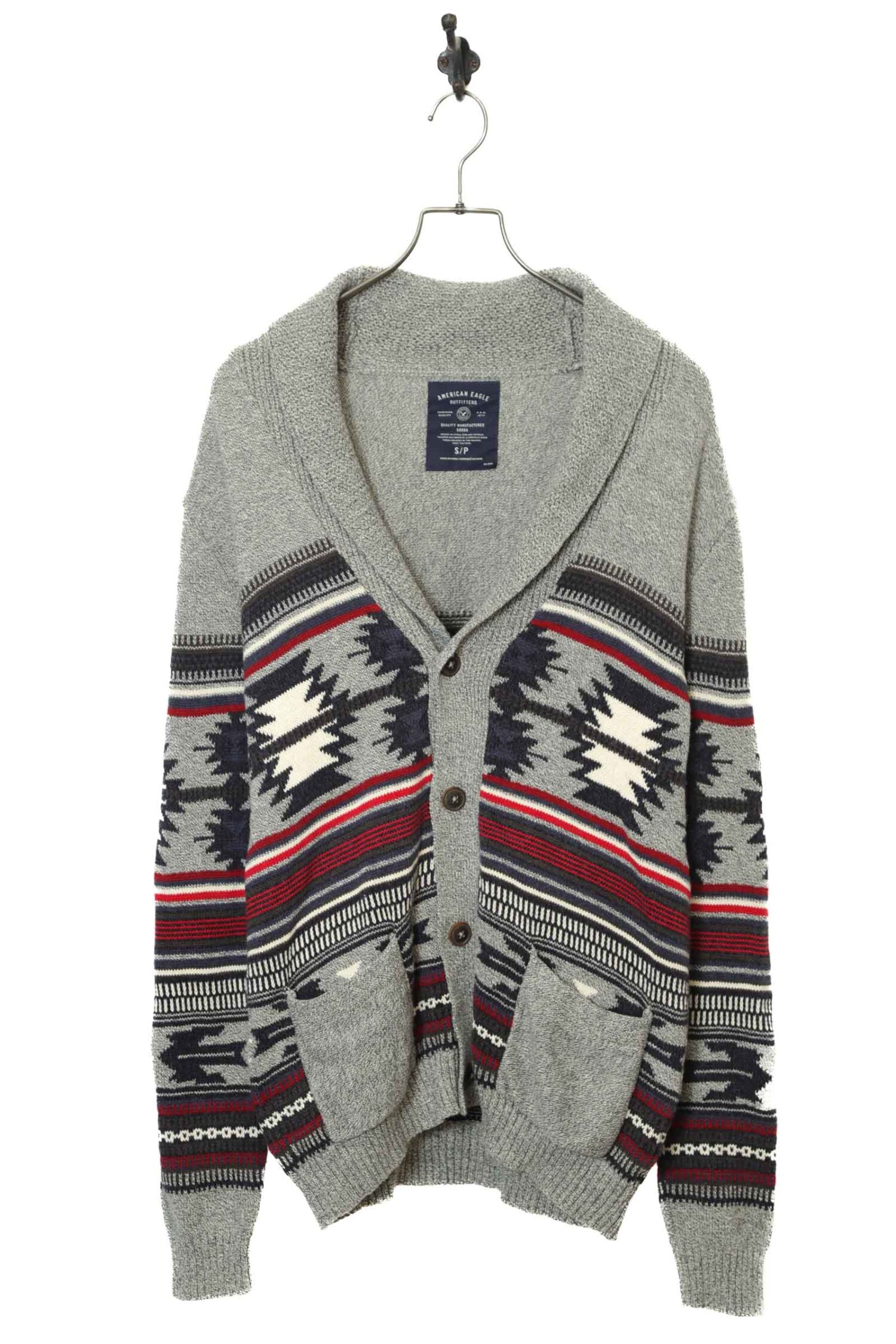 USED AMERICAN EAGLE KINITTED CARDIGAN/M