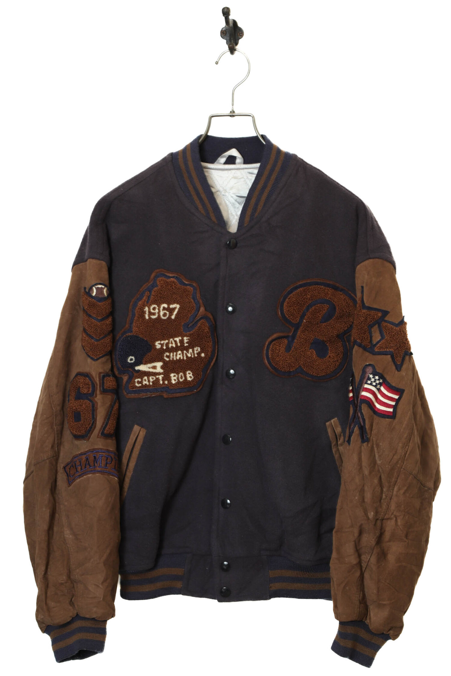USED EAST BOY STADIUM JACKET/XL