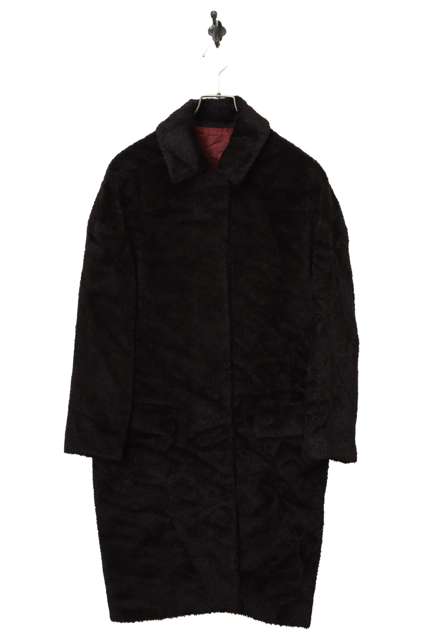 VINTAGE ALPACA WOOL COAT/M