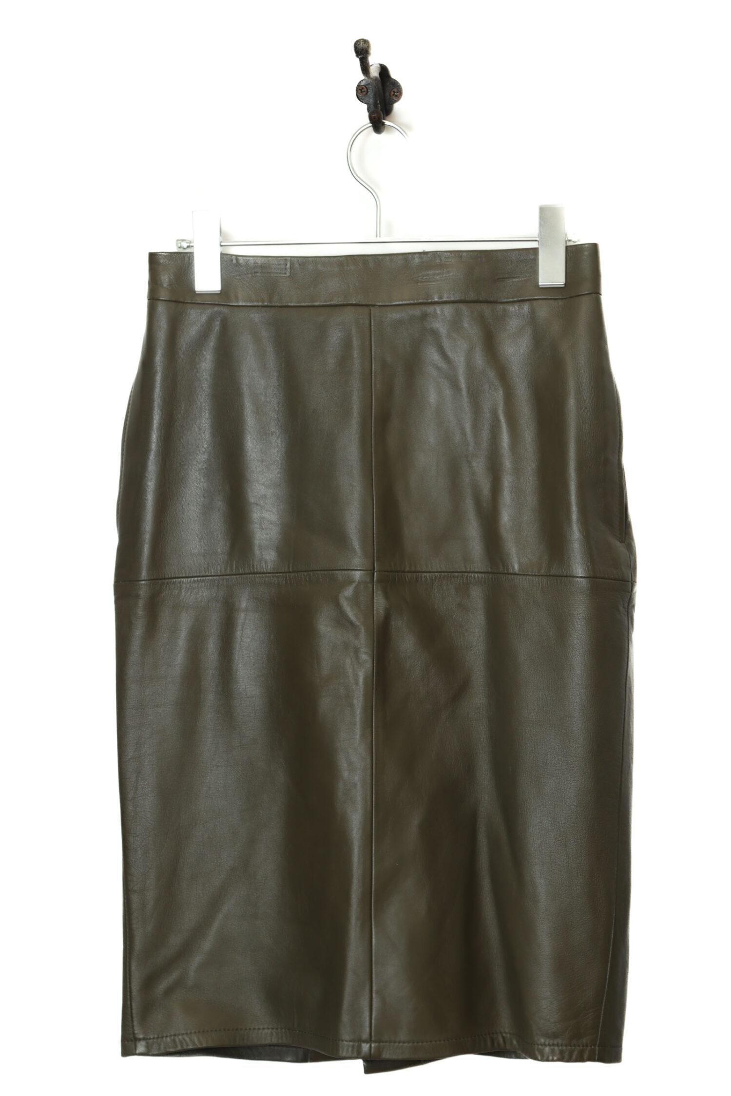 VINTAGE SHEEP LEATHER SKIRT/W68