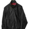 VINTAGE COW LEATHER BOMBER JACKET/L