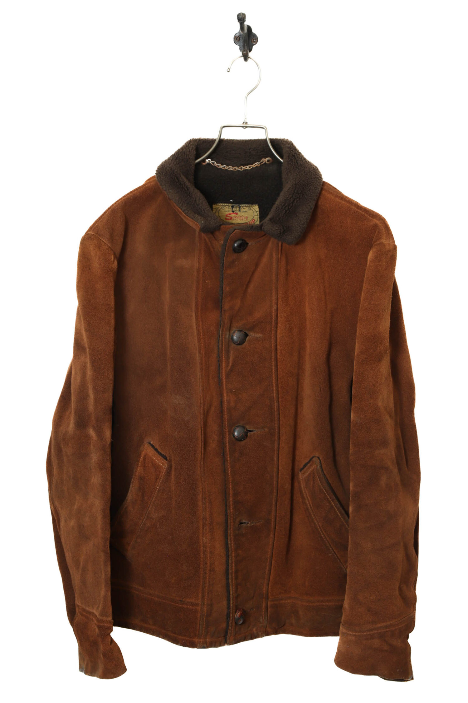 VINTAGE SUEDE BOA JACKET/L