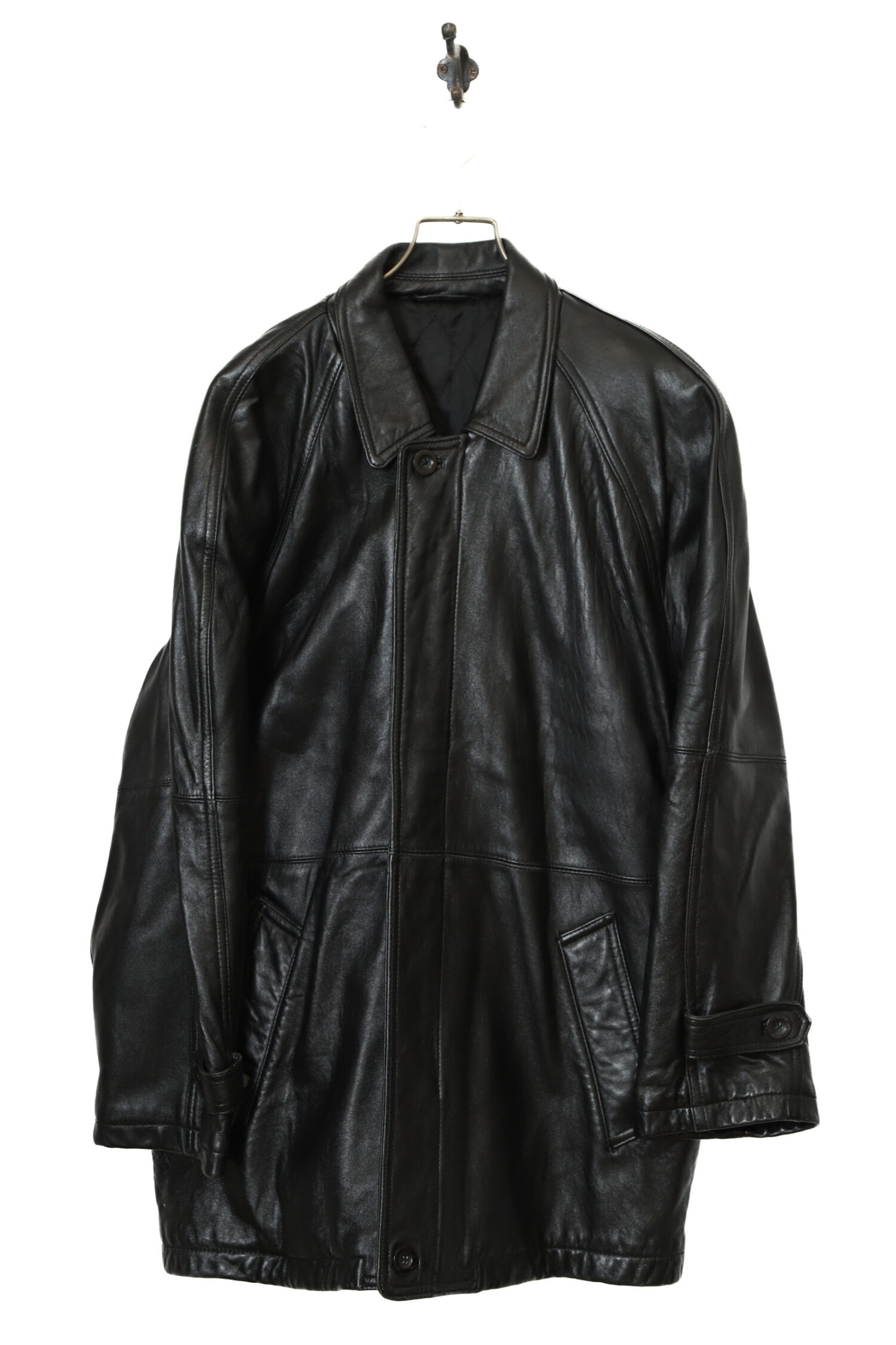 VINTAGE SHEEP LEATHER JACKET/XL