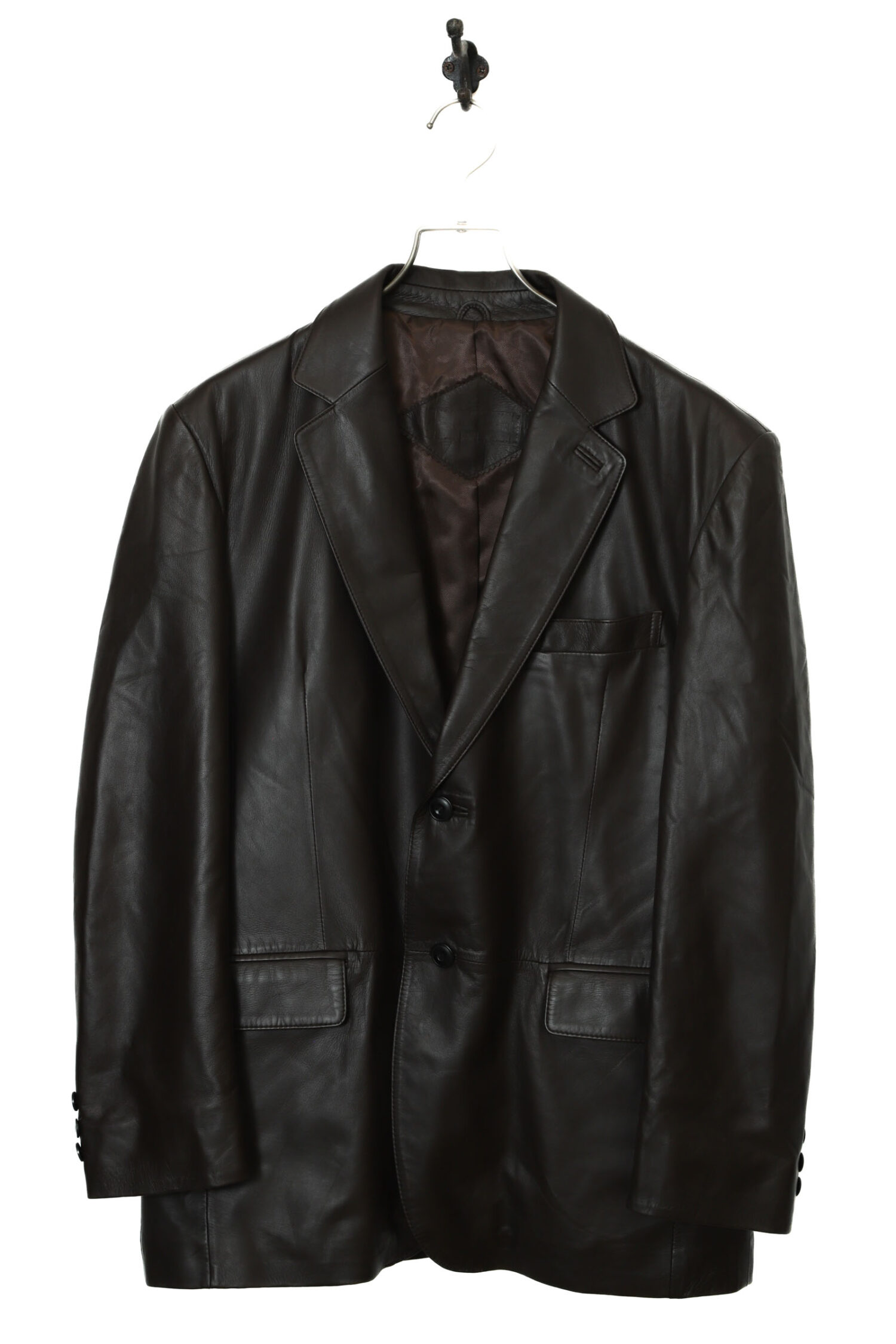 VINTAGE SHEEP LEATHER JACKET/L