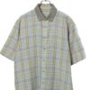 VINTAGE CHECK PATTERN SHIRT/XL