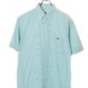 USED LACOSTE CHECK SHIRT/L