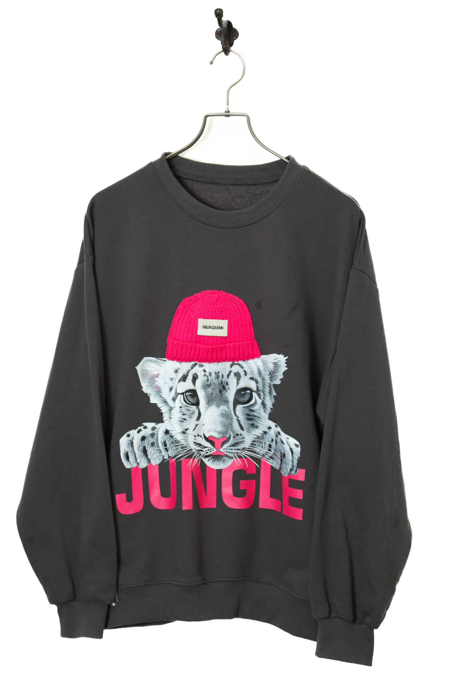 USED PRINTED SWEAT SHIRT/XL