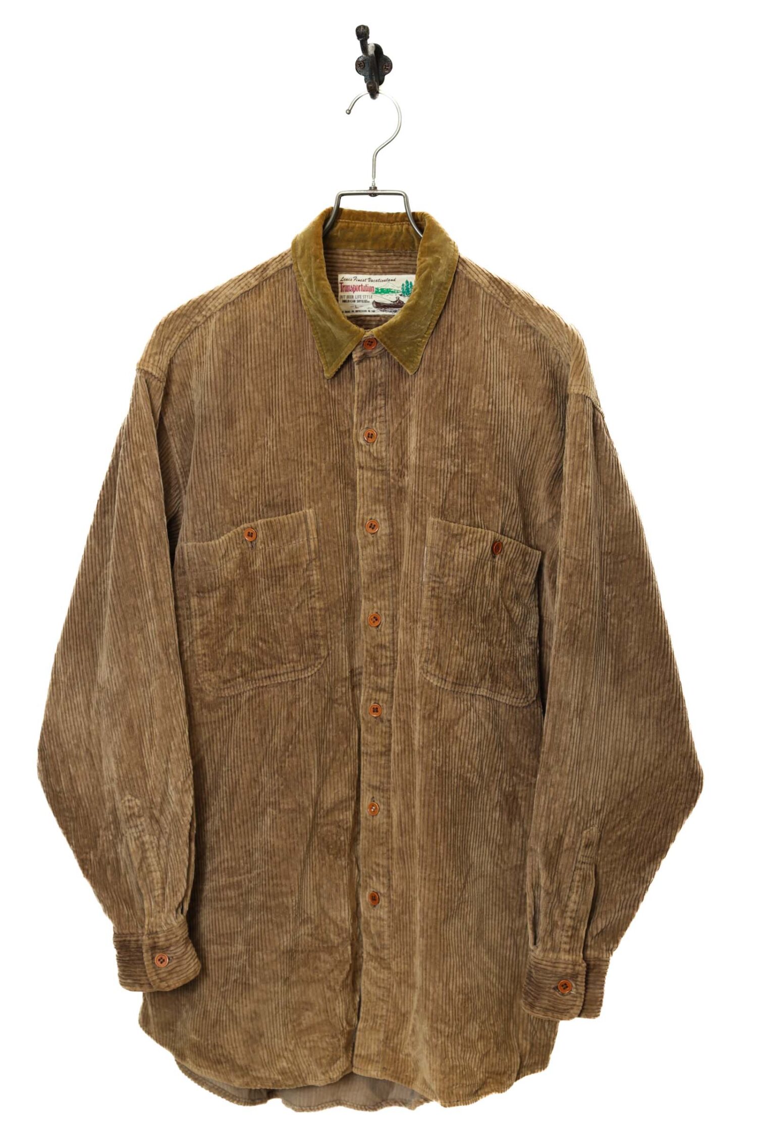 VINTAGE CORDUROY SHIRT/L