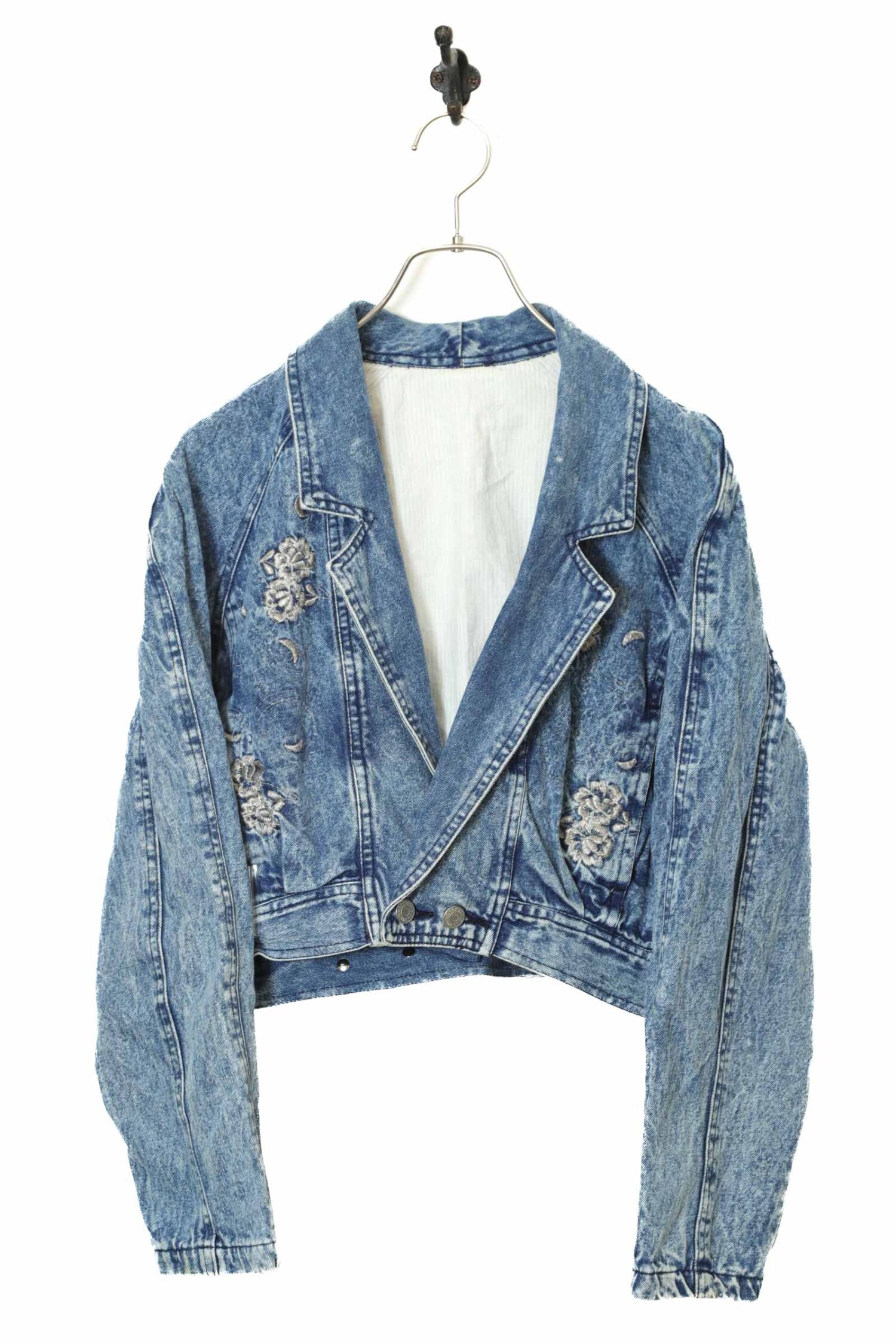 VINTAGE DESIGN DENIM JACKET/M