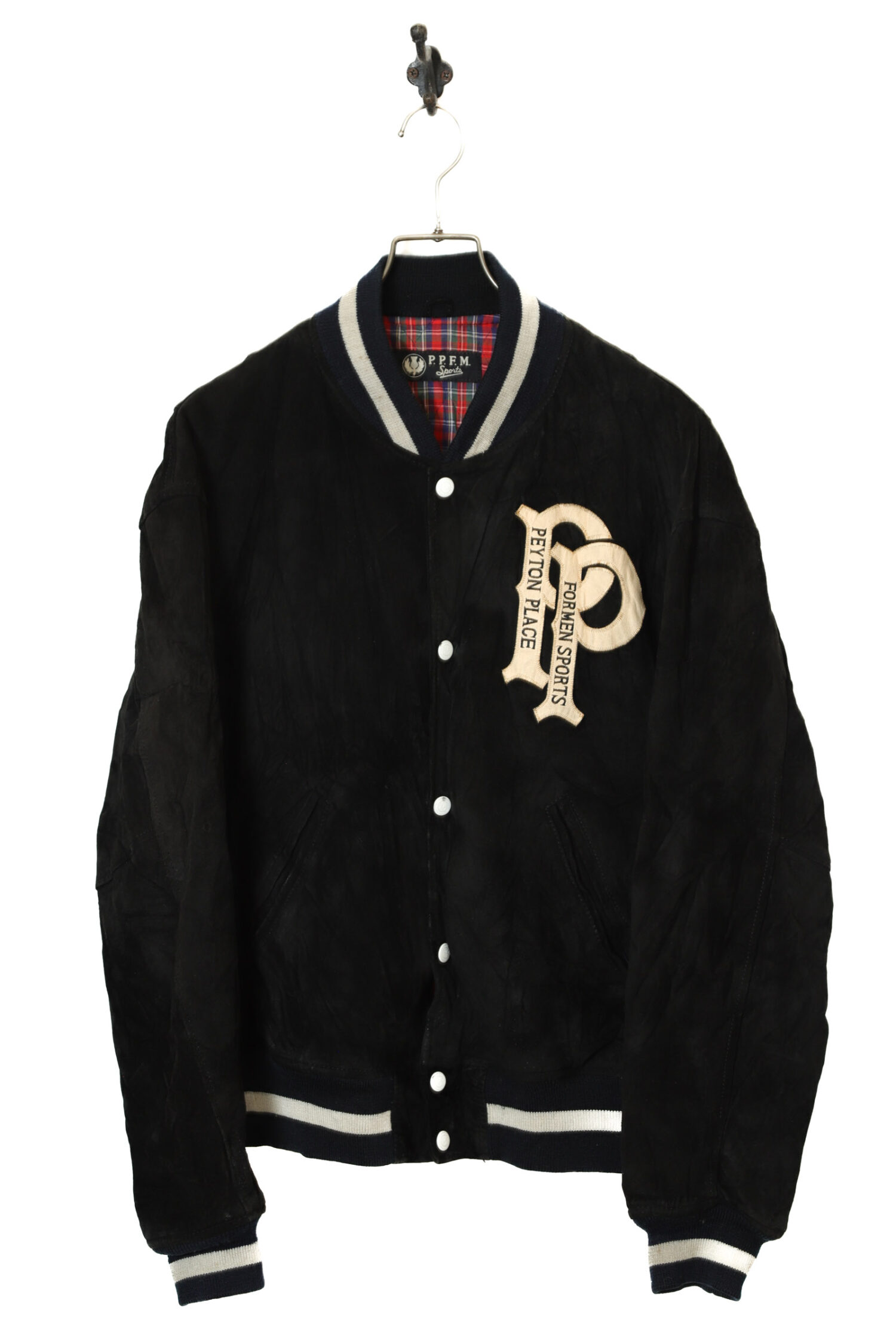 USED P.P.F.M PIG SUEDE STADIUM JACKET/XL