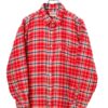 USED CHECK SHIRT/COCA-COLA/XL