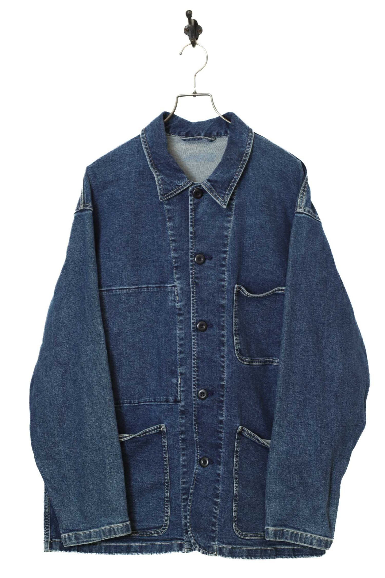 VINTAGE DENIM COVERALL JACKET/XL