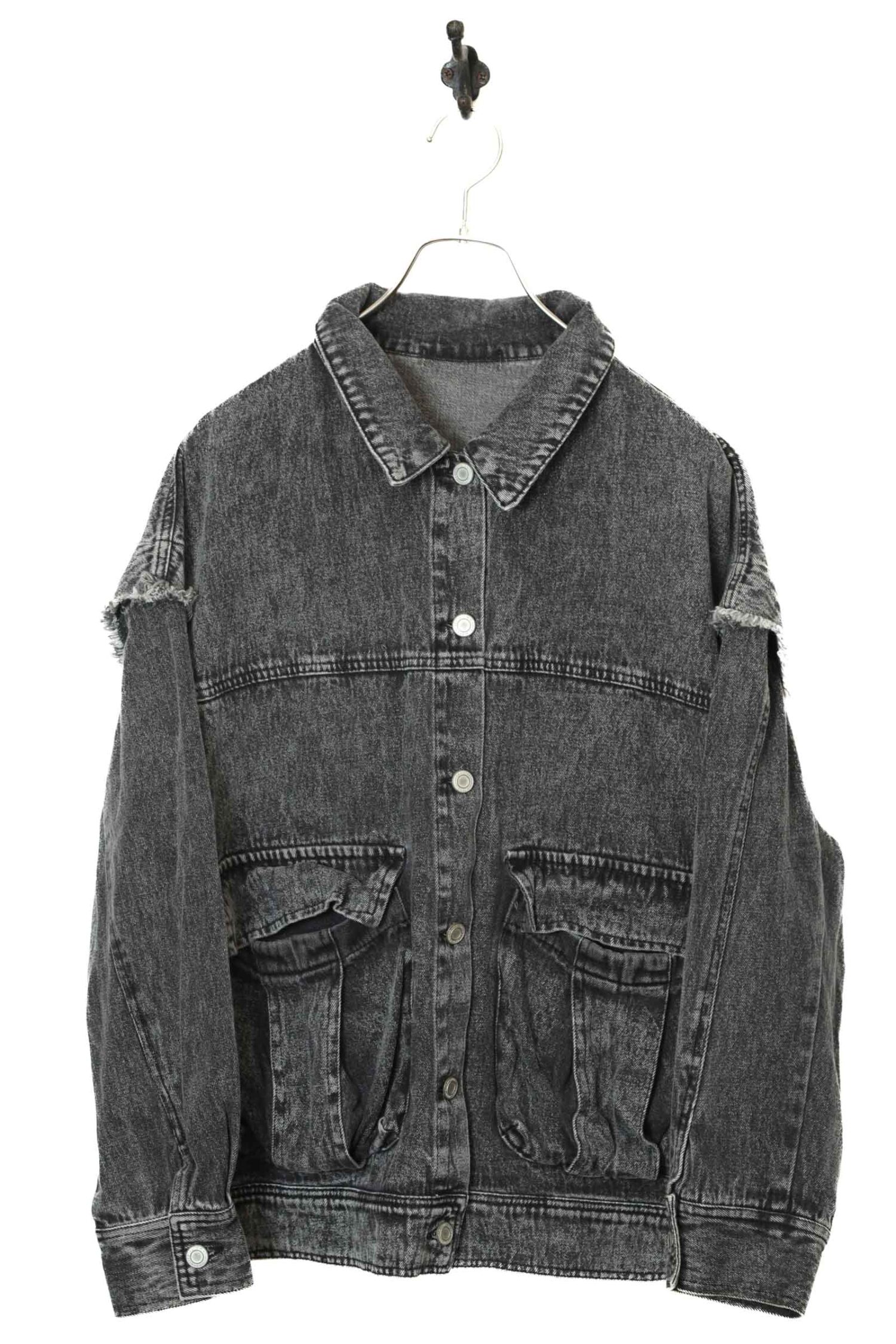 VINTAGE DESIGN DENIM JACKET/XL