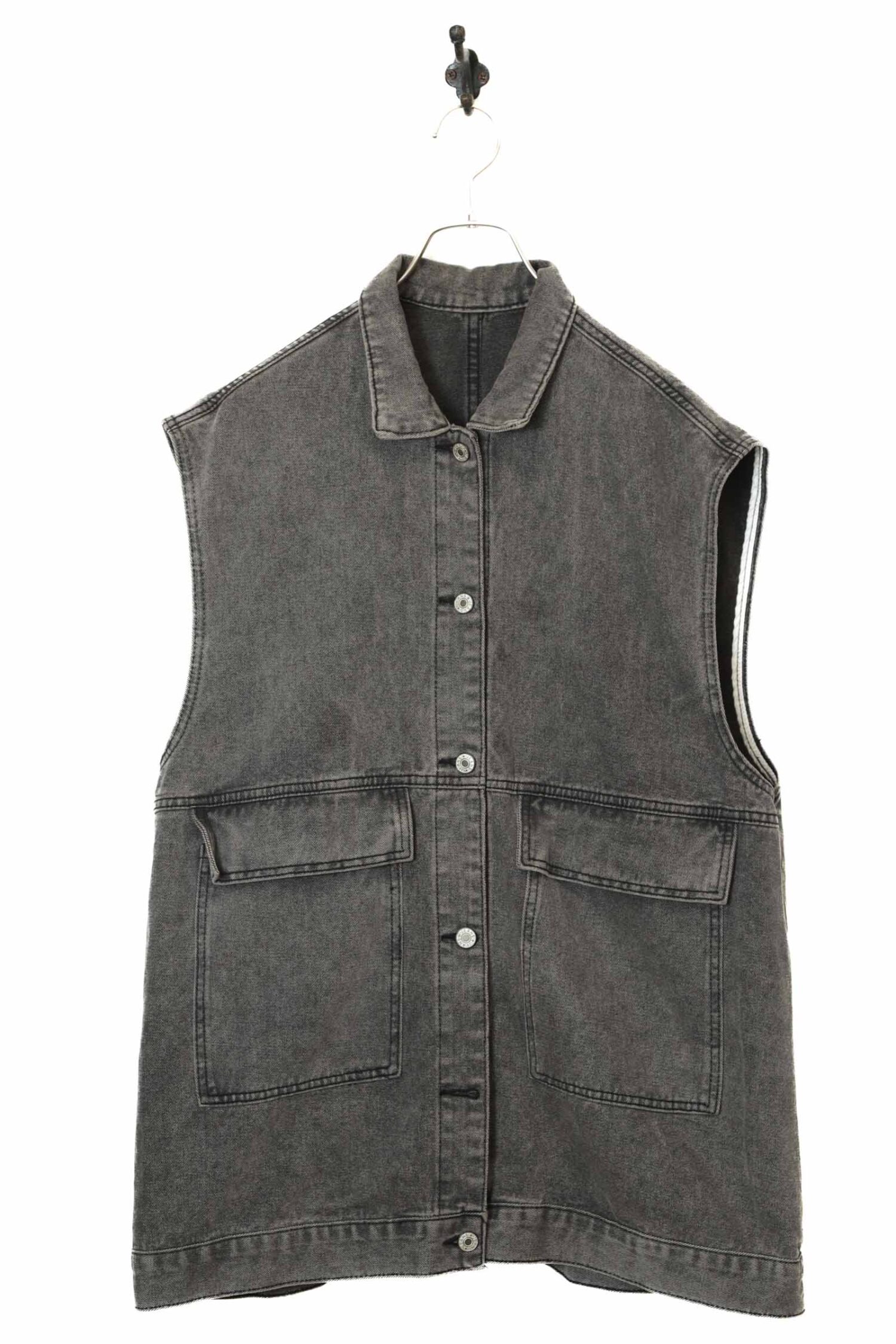 VINNTAGE DENIM VEST/L
