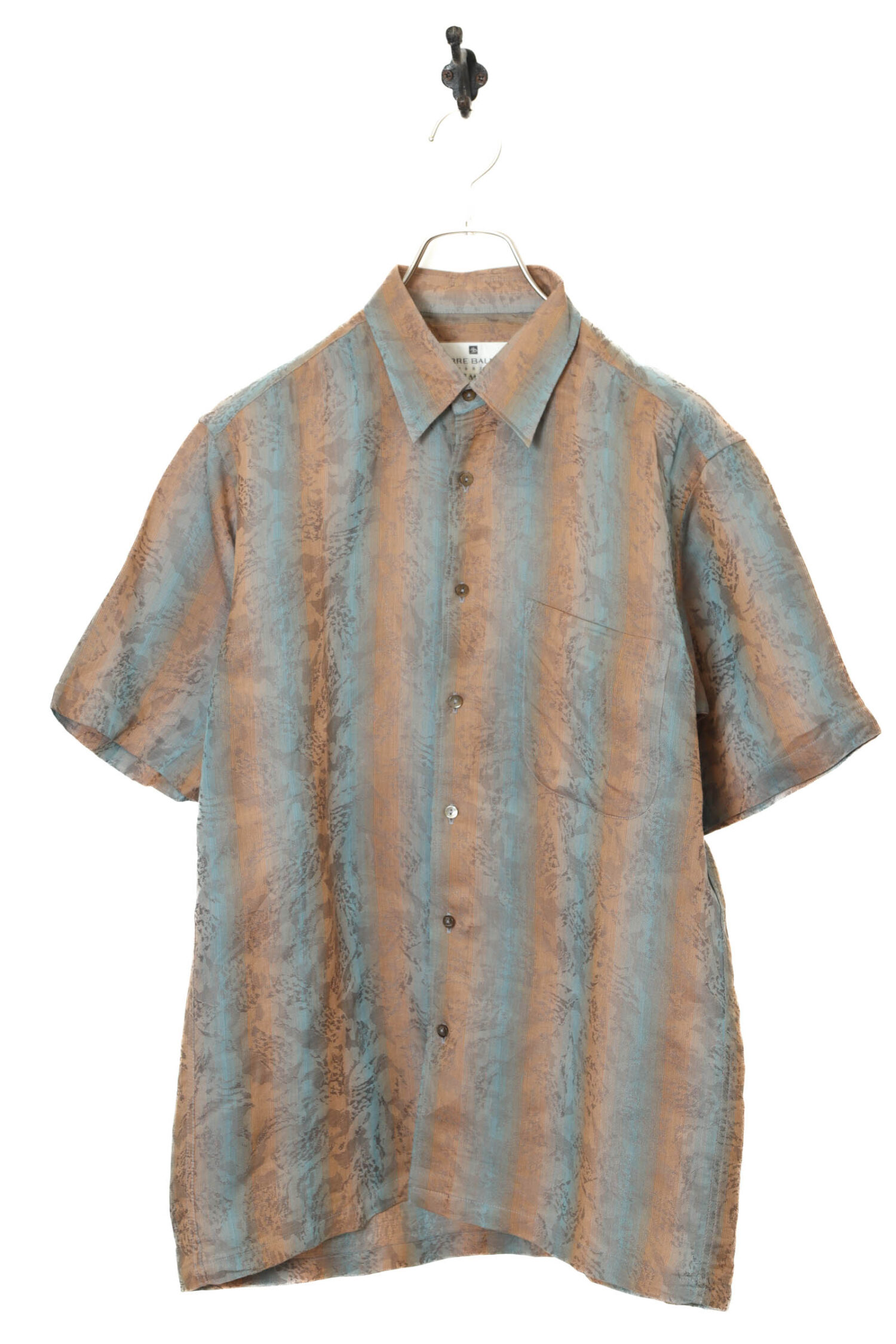 USED PIERRE BALMAIN PRINTED SHIRT/M