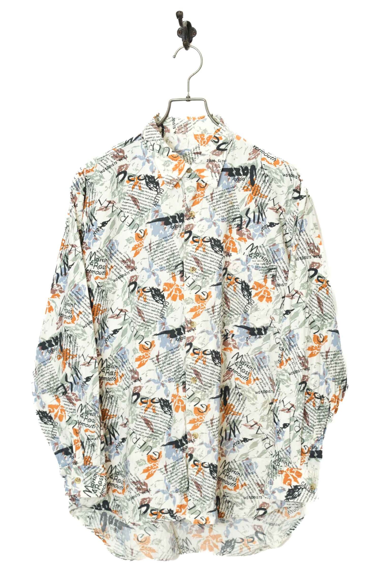 VINTAGE PRINTED SHIRT/L