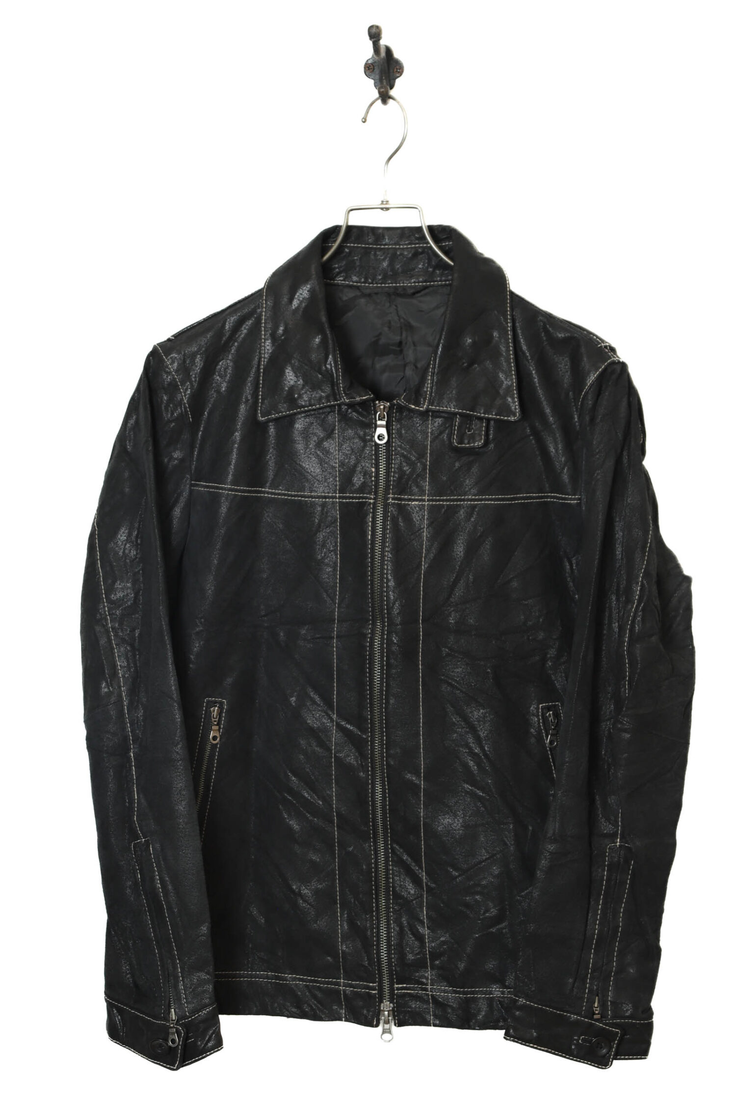VINTAGE PIG LEATHER JACKET/M