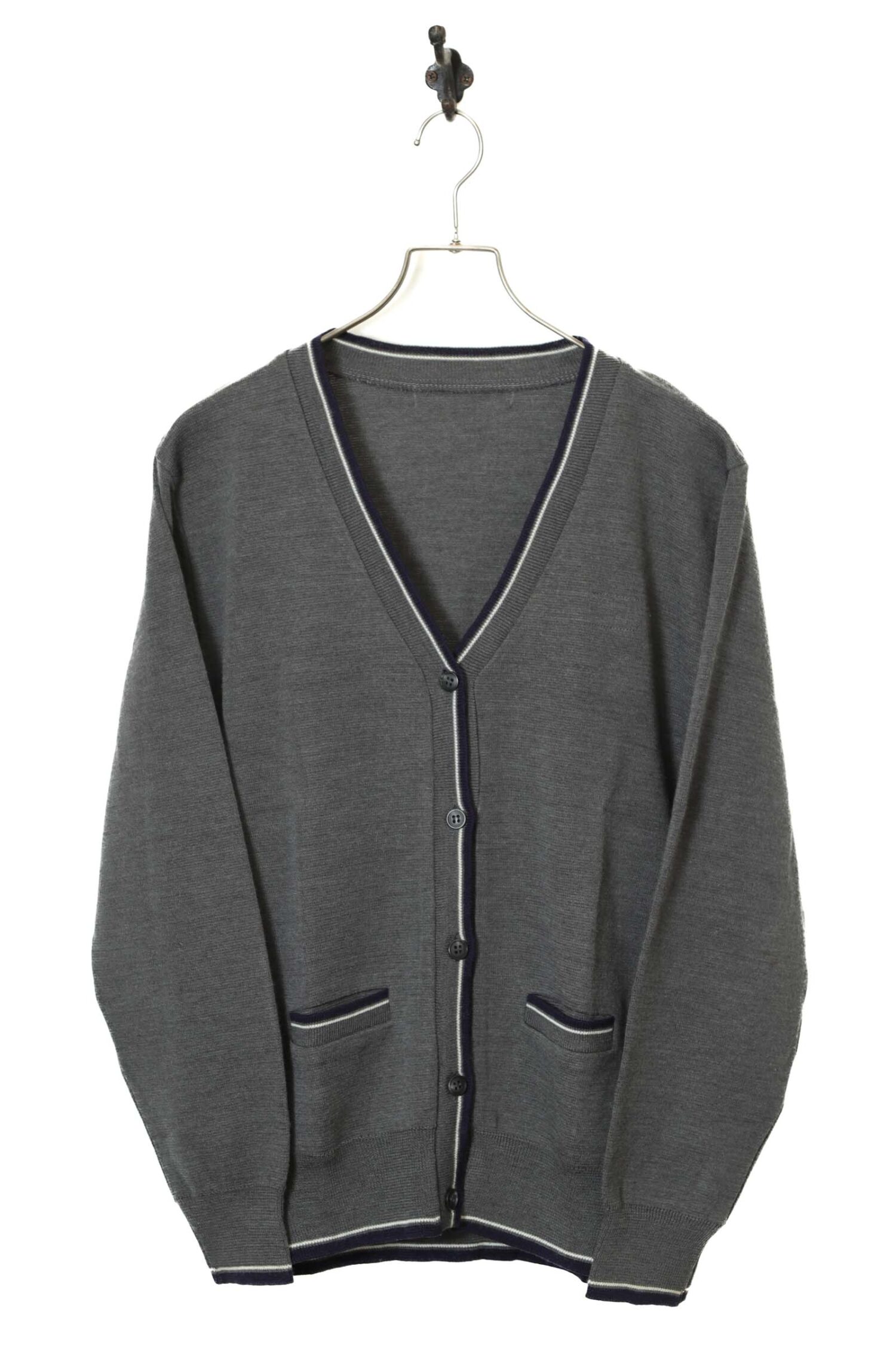 VINTAGE KNITTED CARDIGAN/L