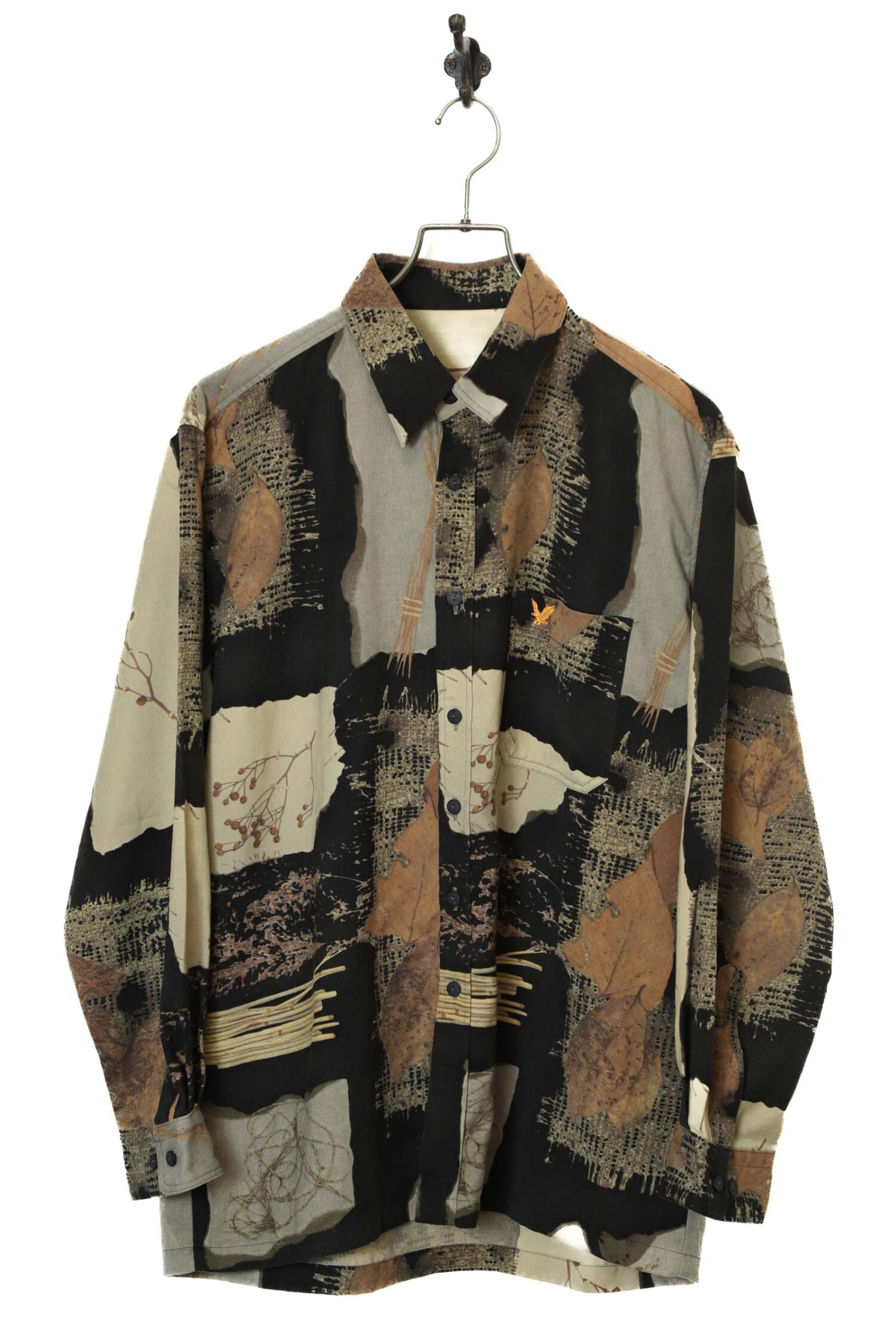VINTAGE PRINTED SHIRT/L