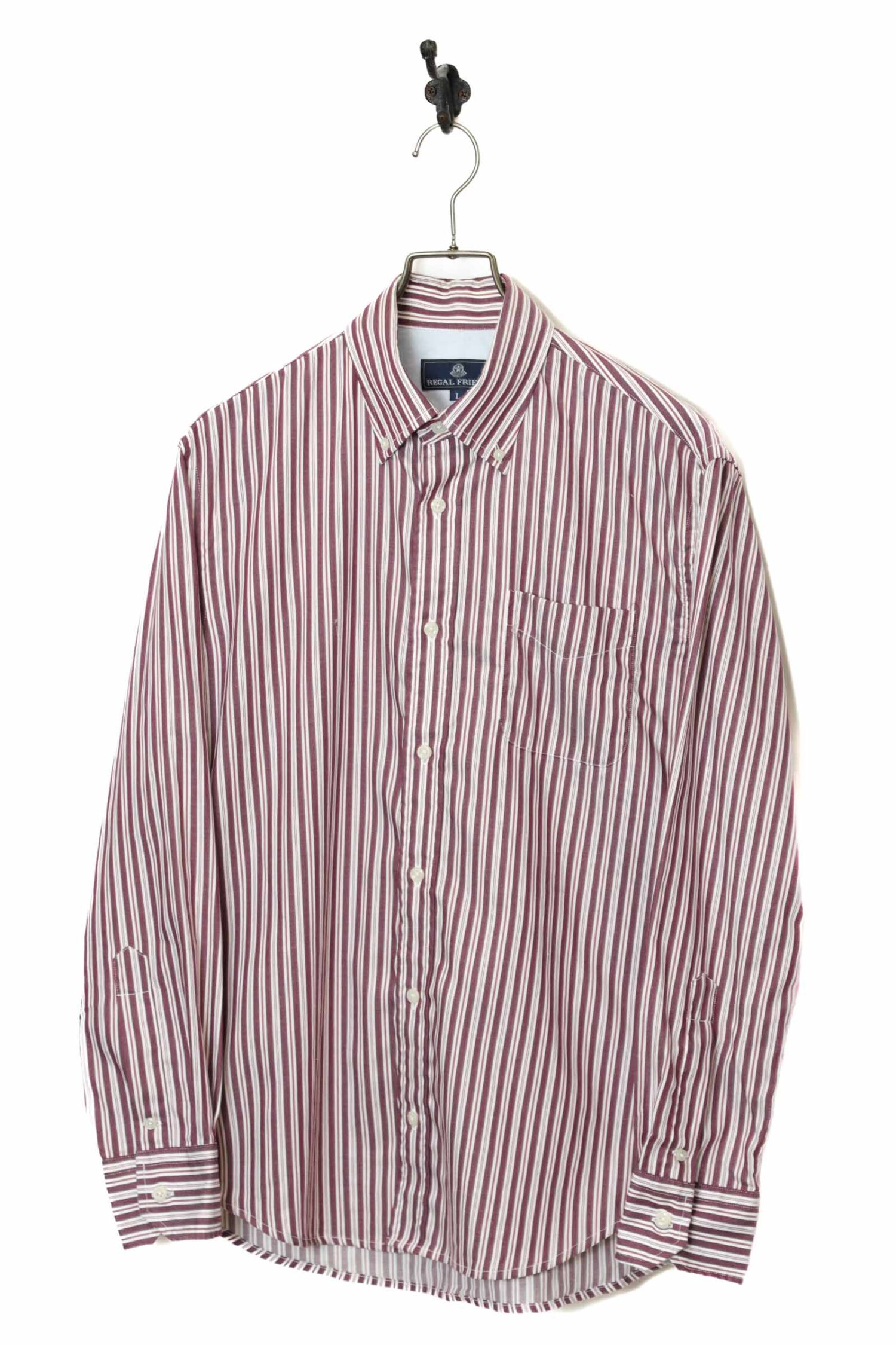 USED STRIPED SHIRT/L