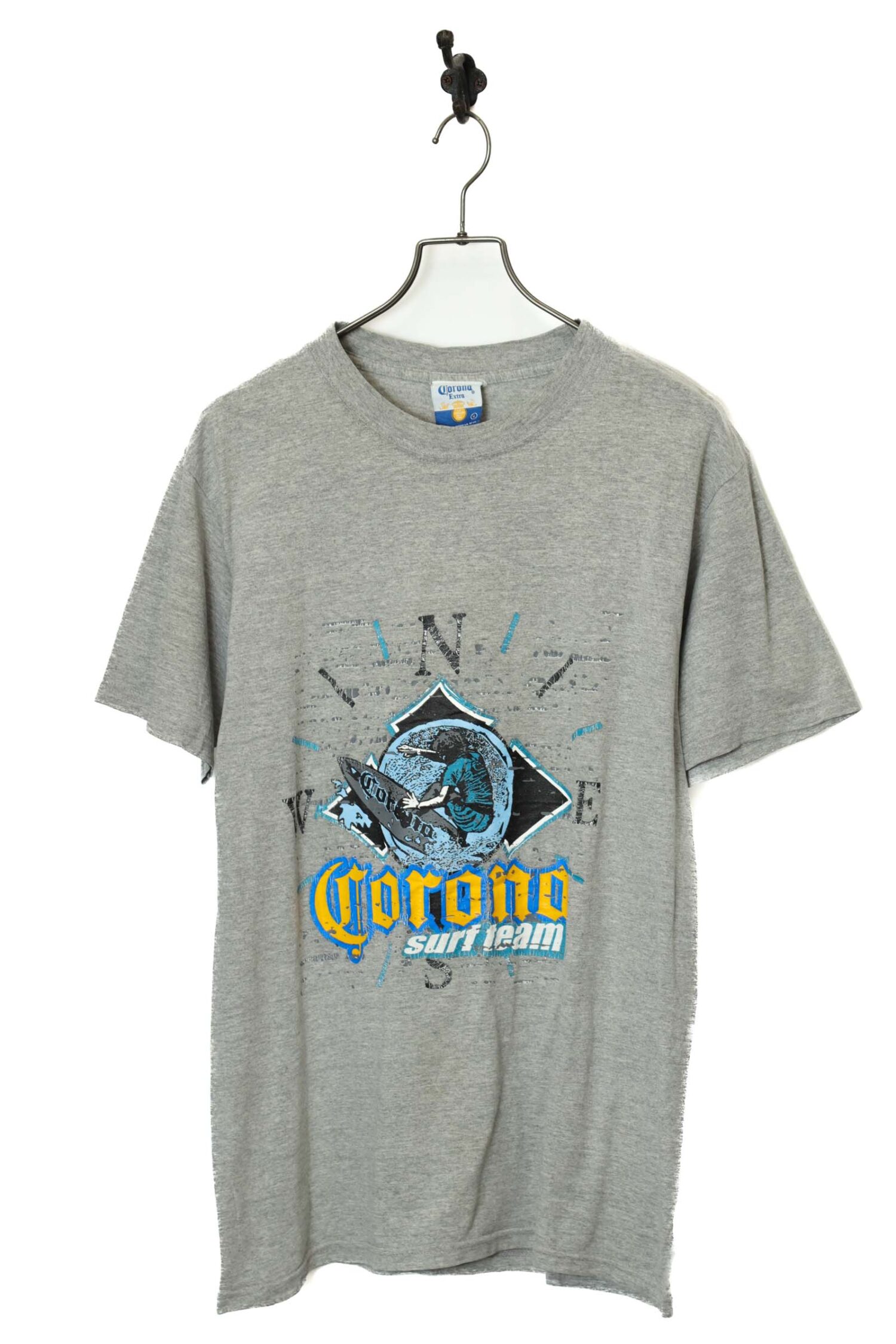 USED CORONA PRINTED T-SHIRT/M