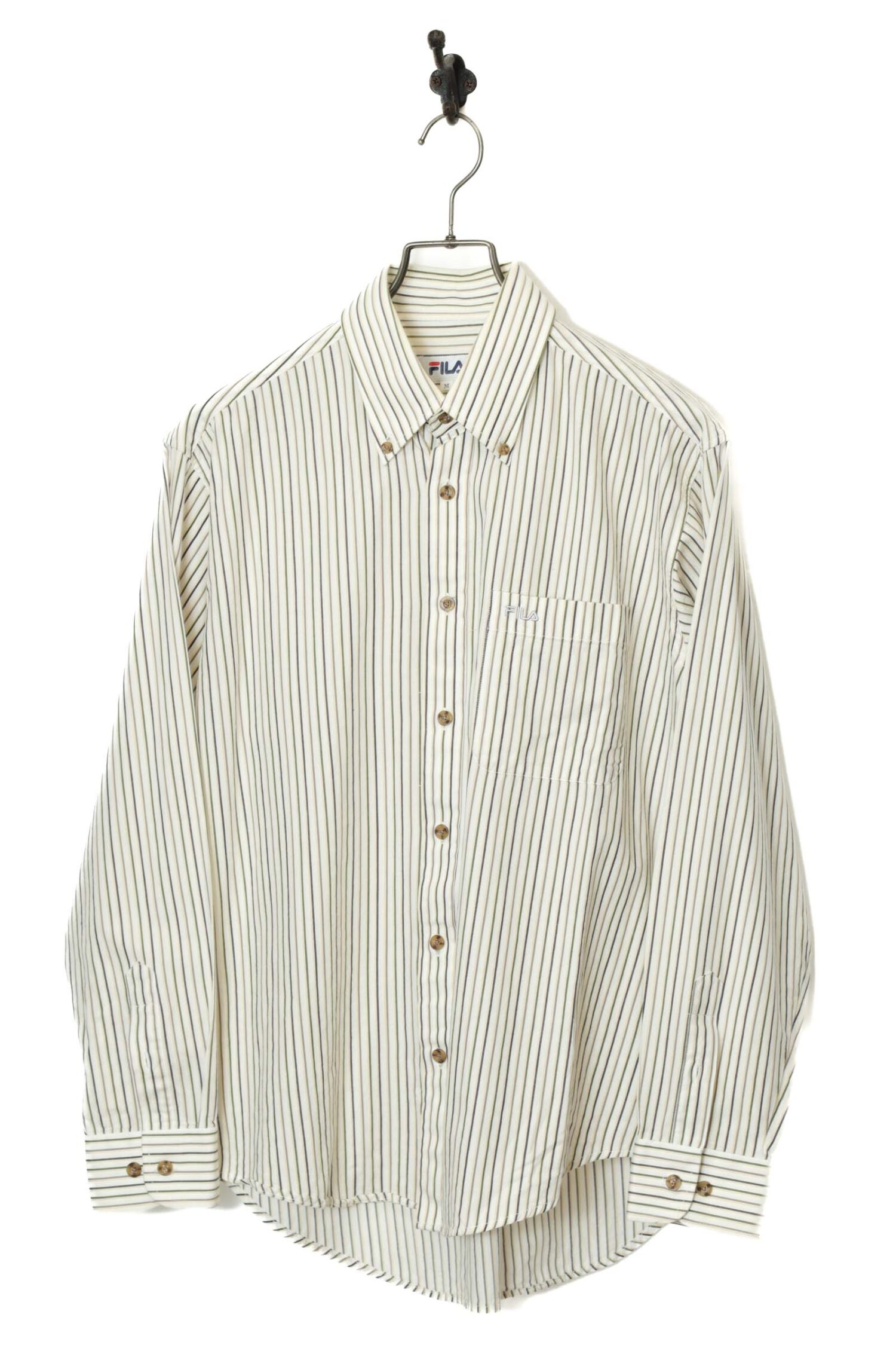 USED FILA STRIPE SHIRT/M