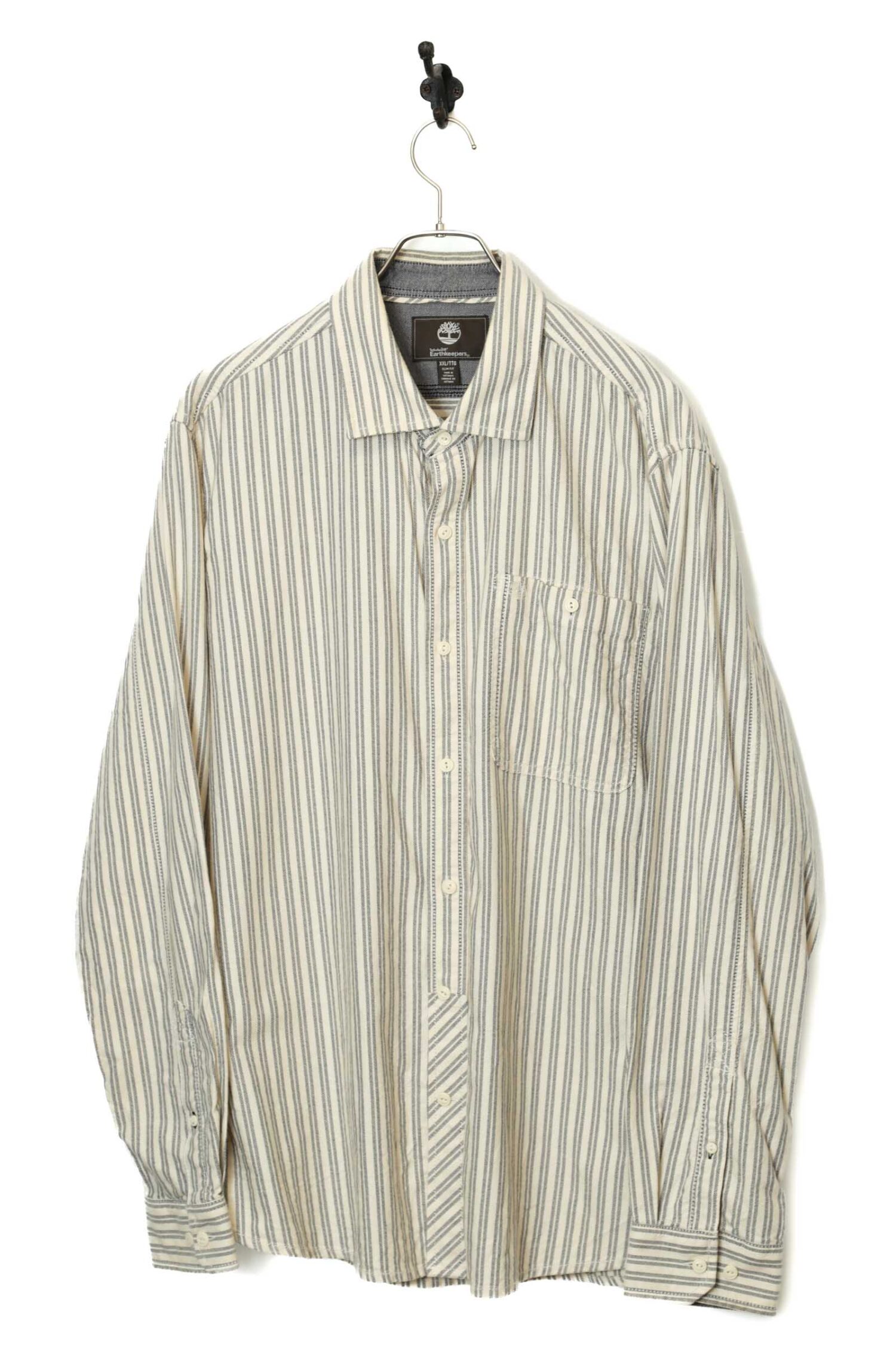 USED TIMBERLAND STRIPED SHIRT/XXL