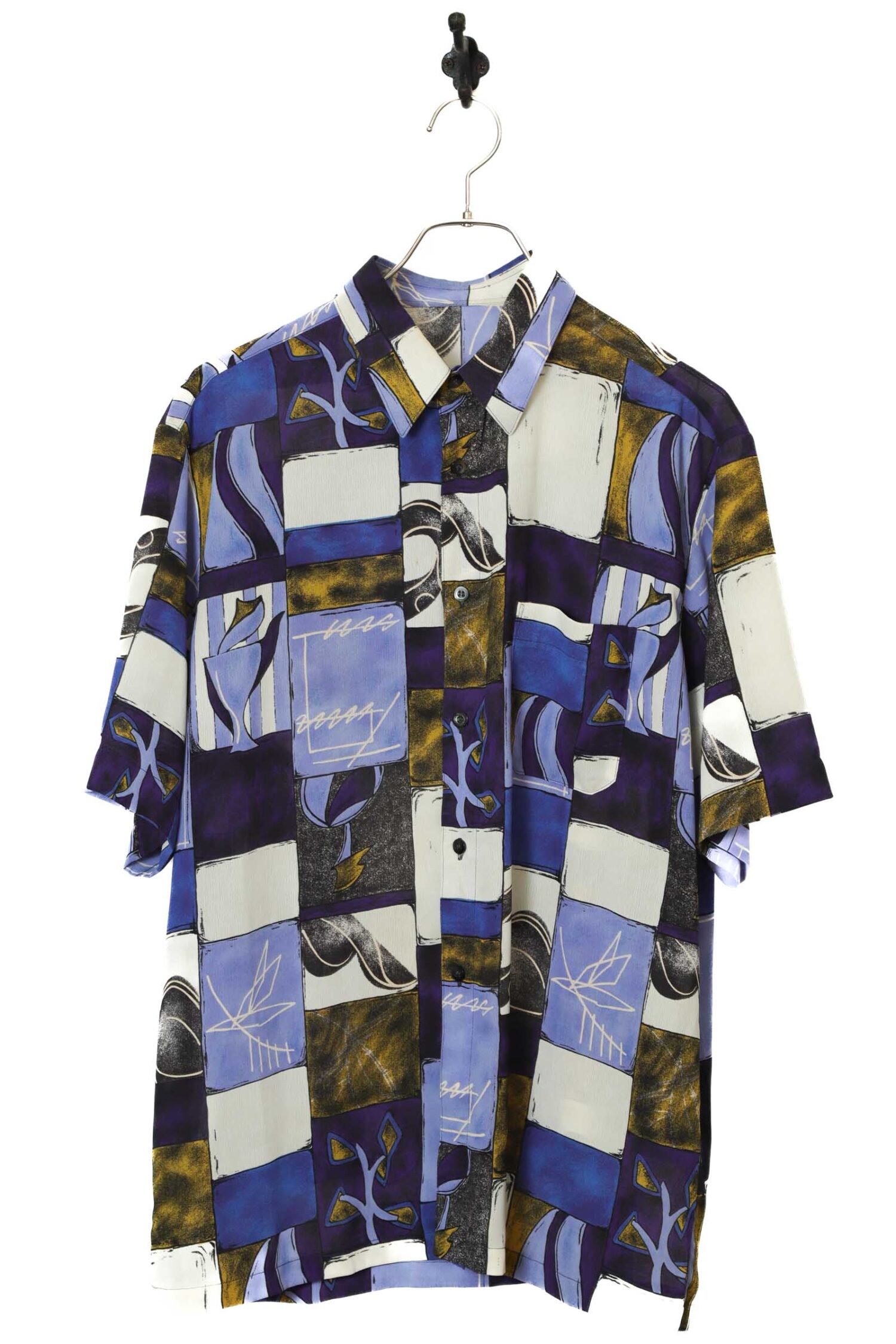 VINTAGE PRINTED SHIRT/L
